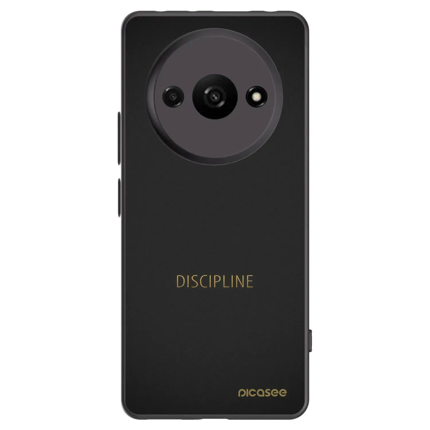 Silikonový černý obal pro Xiaomi Redmi A3 - Discipline