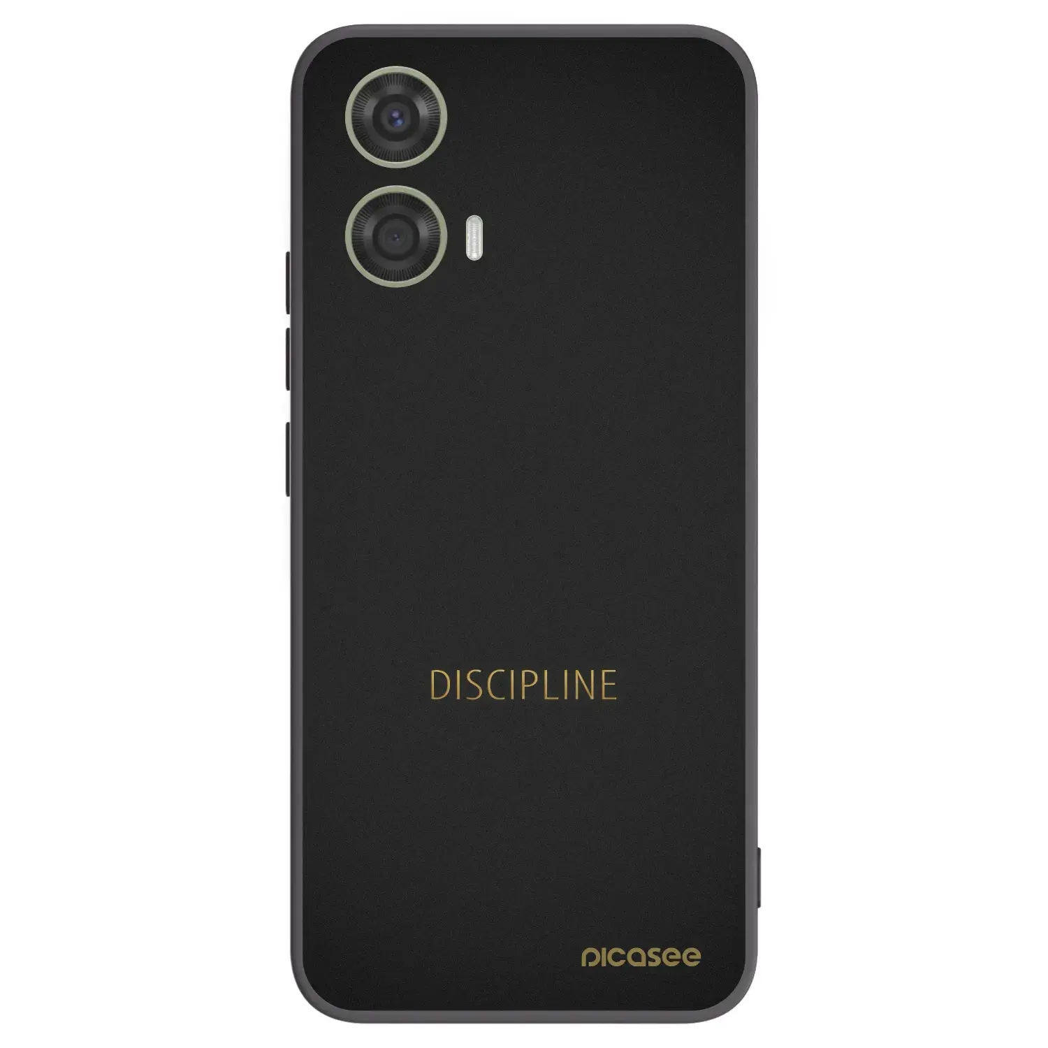Silikonový černý obal pro Motorola Moto G24 - Discipline