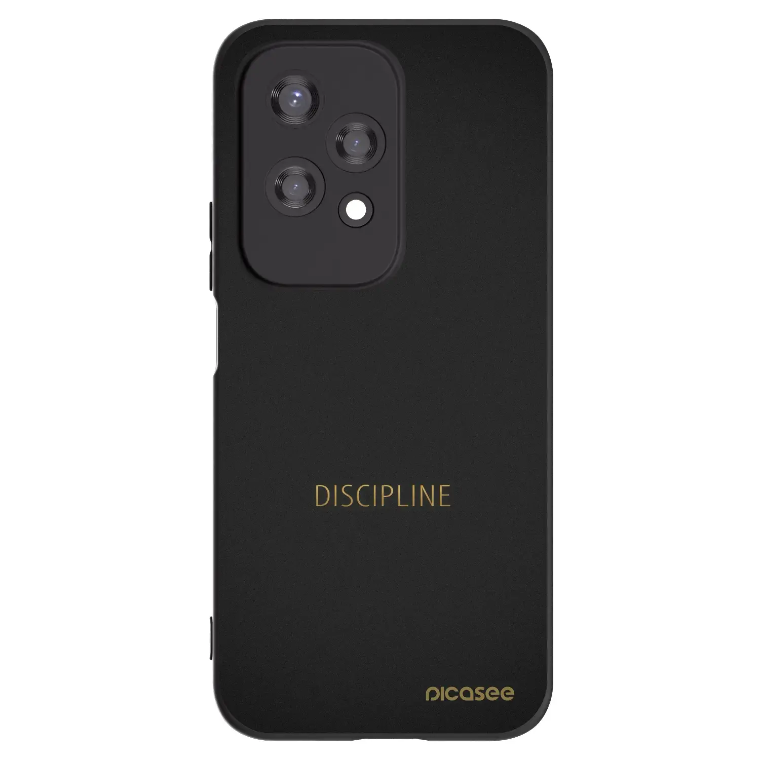 Silikonový černý obal pro Honor 200 Lite - Discipline