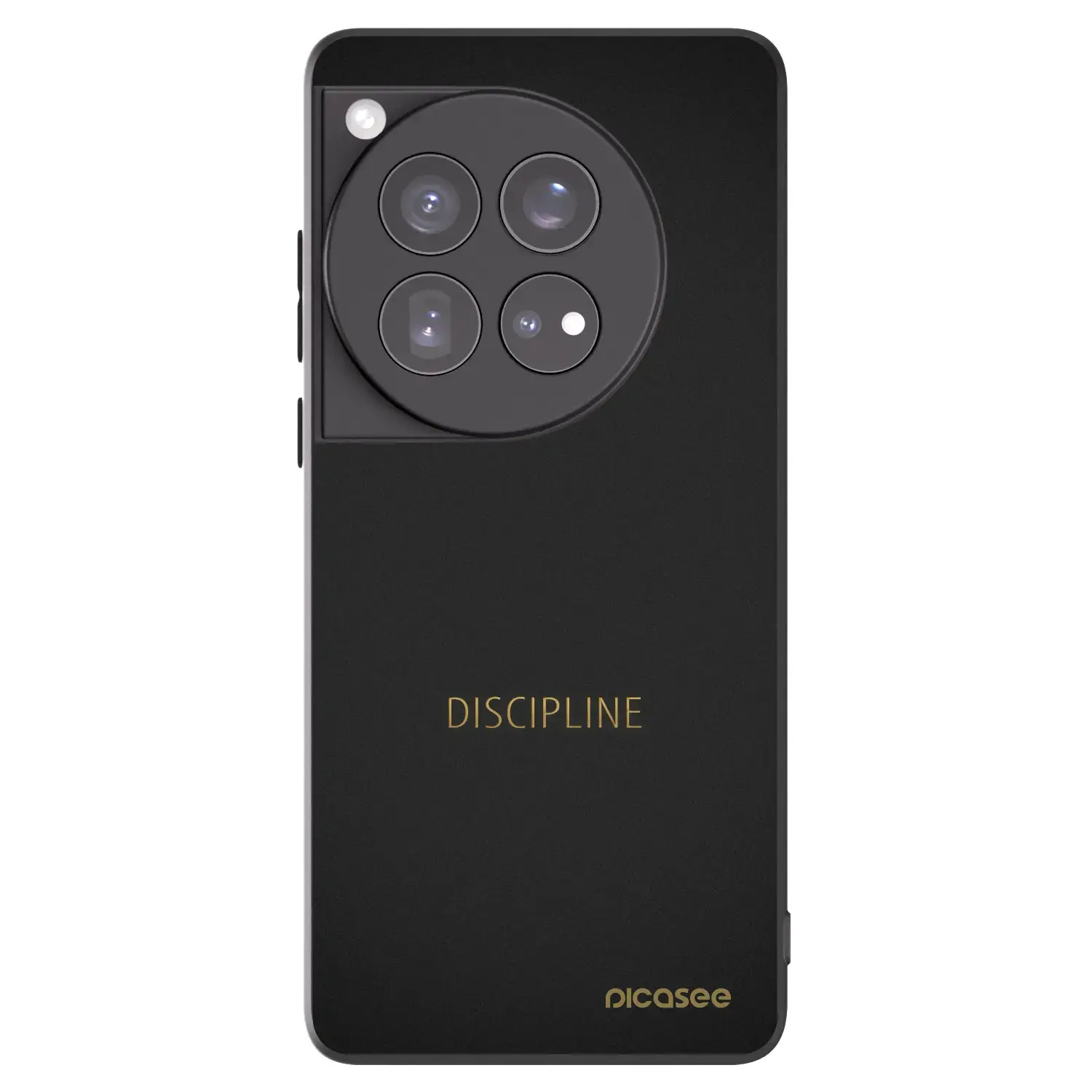 Silikonový černý obal pro OnePlus 12 5G - Discipline