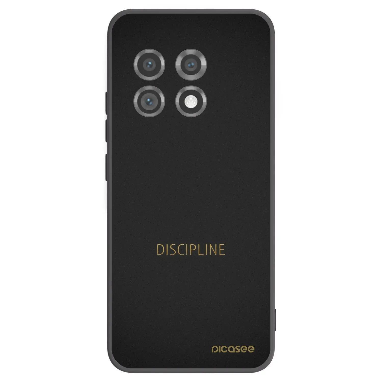 Silikonový černý obal pro OnePlus 11 5G - Discipline