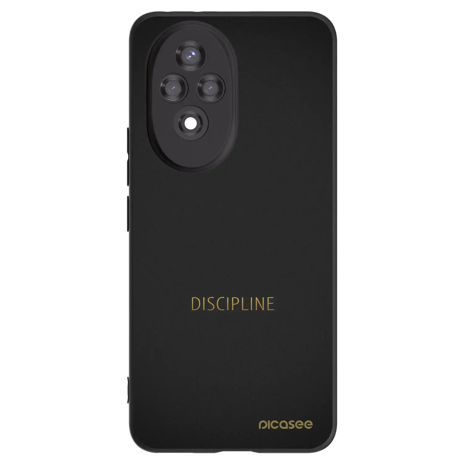 Silikonový černý obal pro Honor 200 Pro 5G - Discipline