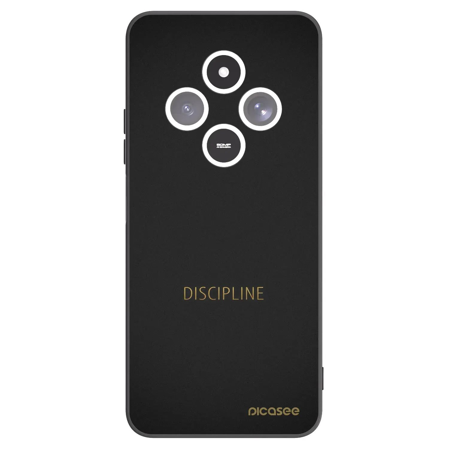 Silikonový černý obal pro Xiaomi Redmi 14C - Discipline