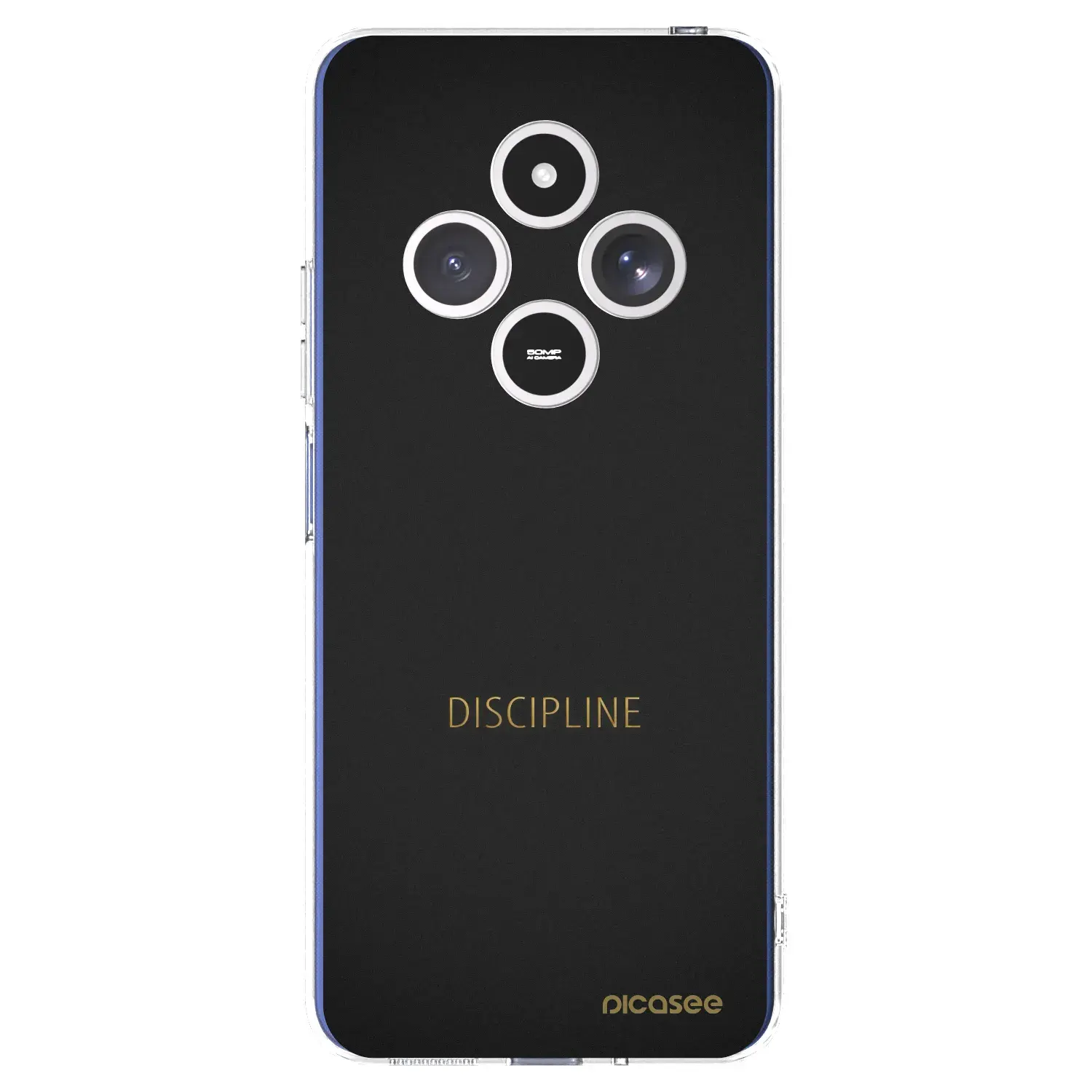 Silikonový průhledný obal pro Xiaomi Redmi 14C - Discipline