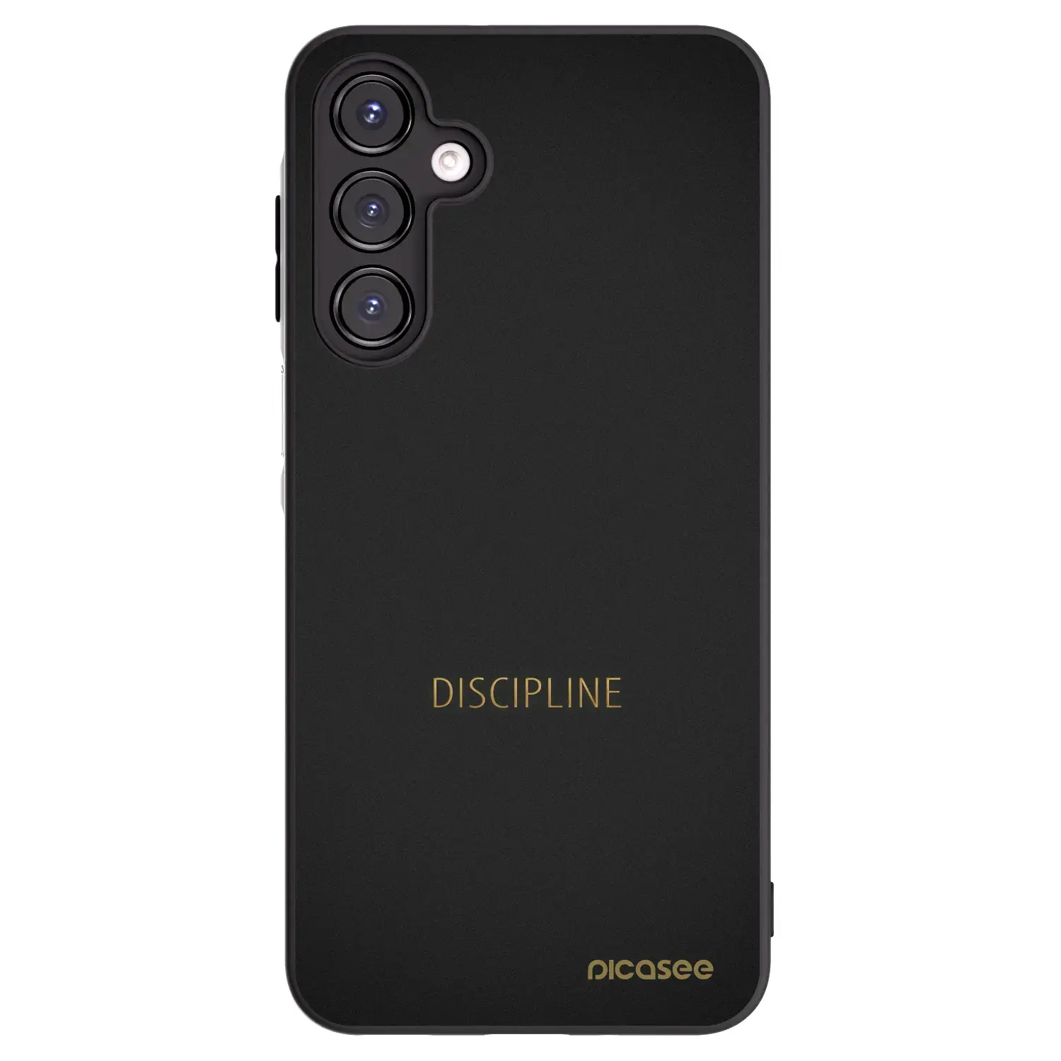 Silikonový černý obal pro Samsung Galaxy A16 5G - Discipline