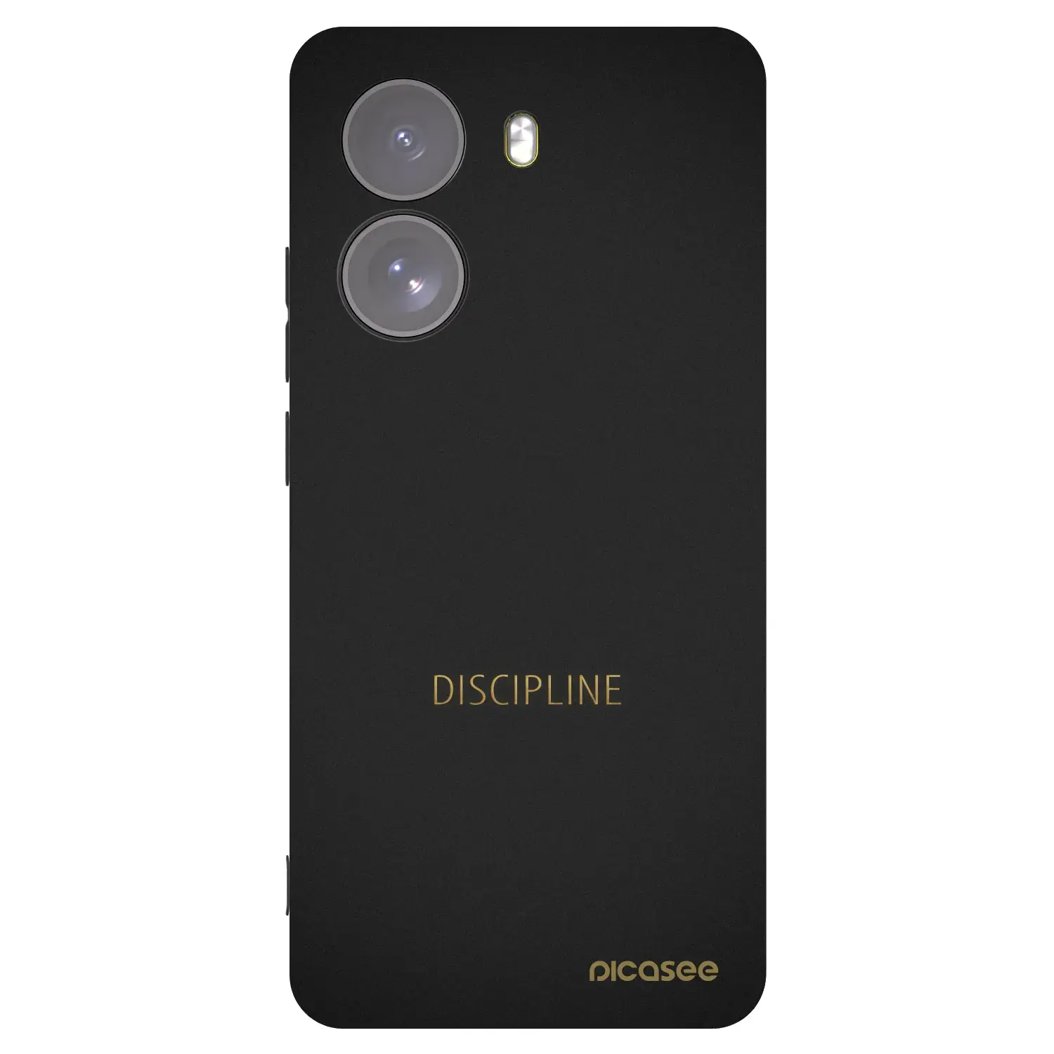 Silikonový černý obal pro Xiaomi Poco X7 - Discipline