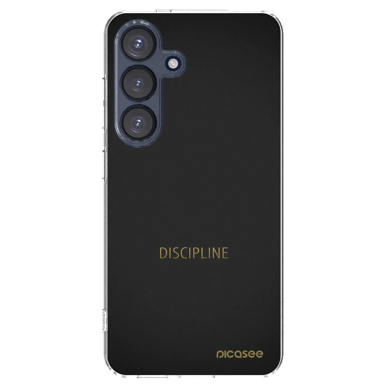 Silikonový průhledný obal pro Samsung Galaxy S25 5G - Discipline
