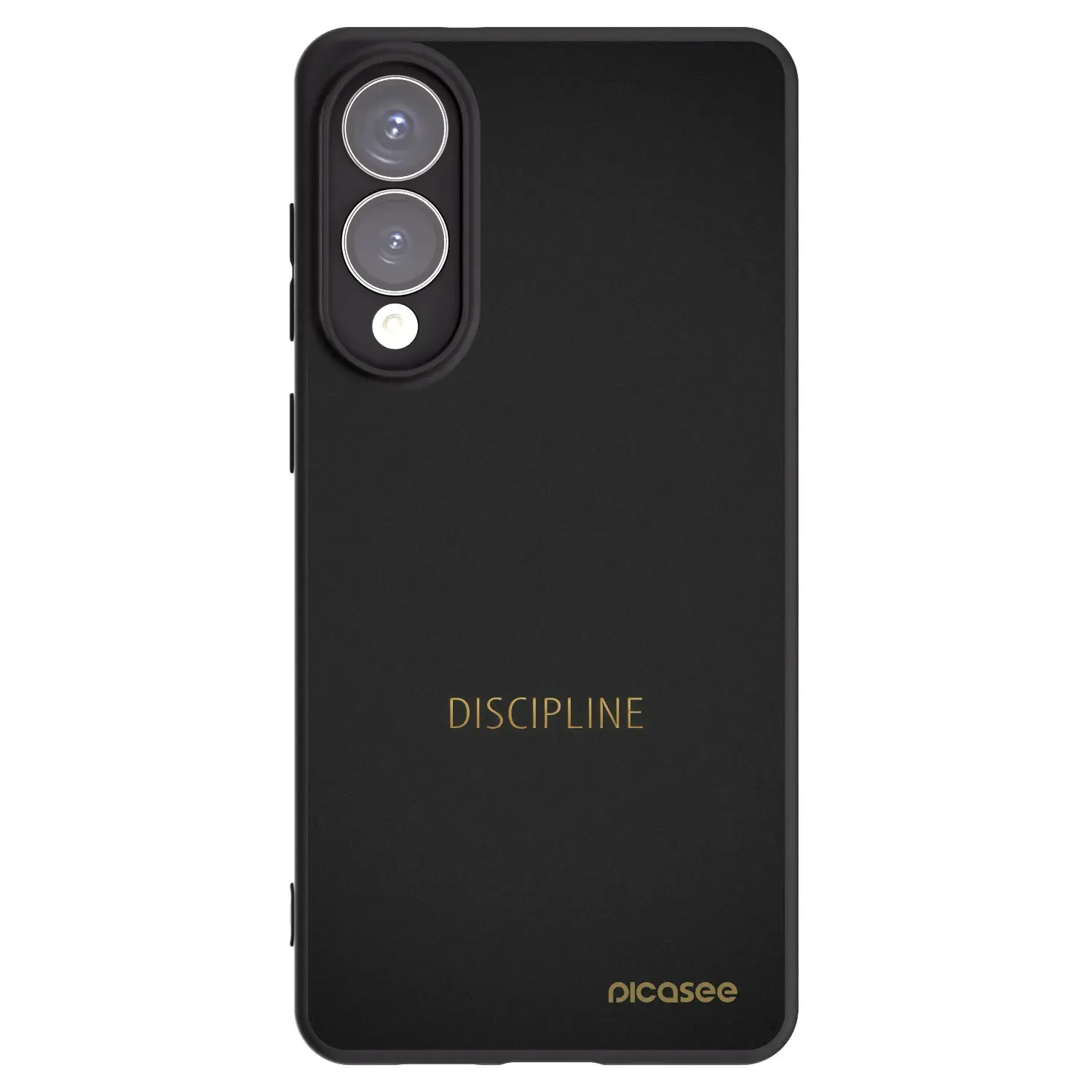 Silikonový černý obal pro Samsung Galaxy S25 Edge 5G - Discipline