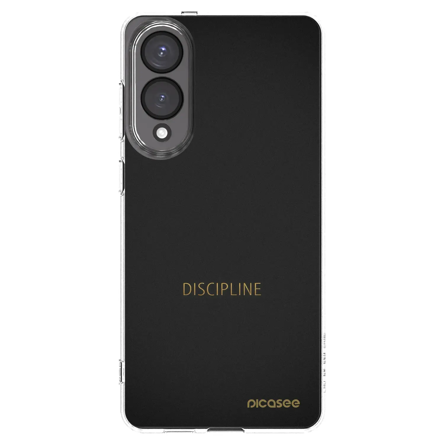 Silikonový průhledný obal pro Samsung Galaxy S25 Edge 5G - Discipline