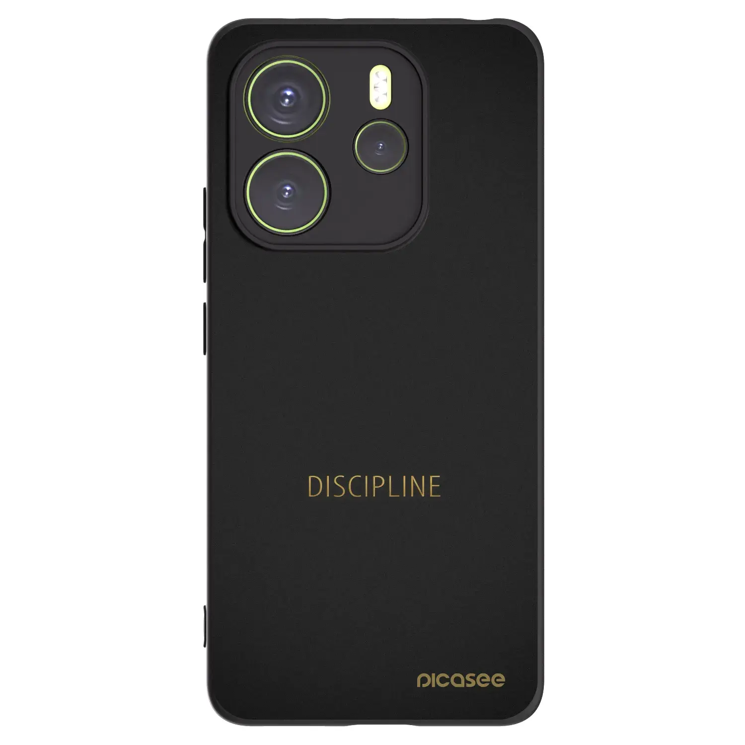 Silikonový černý obal pro Xiaomi Redmi Note 14 4G - Discipline