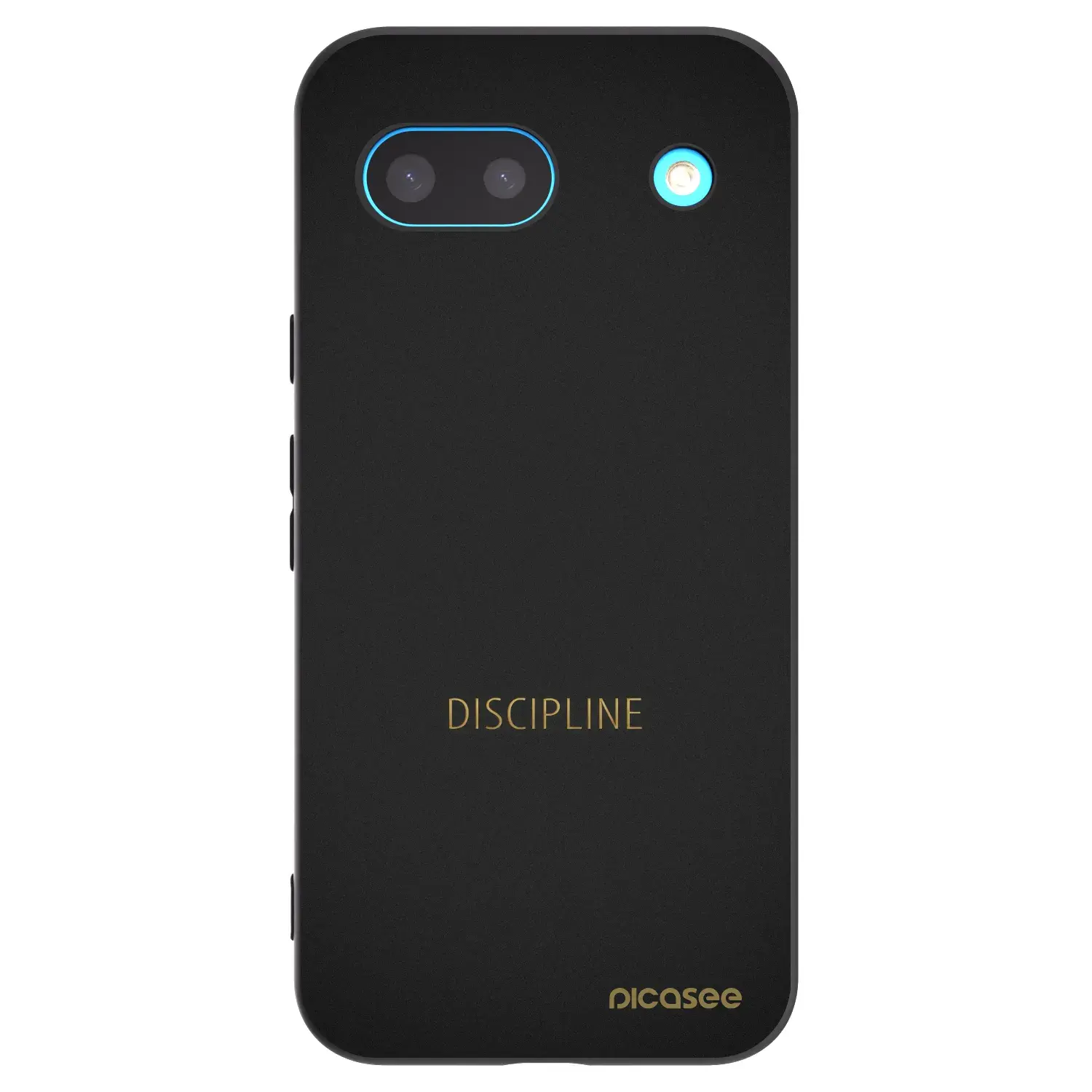 Silikonový černý obal pro Google Pixel 8a - Discipline