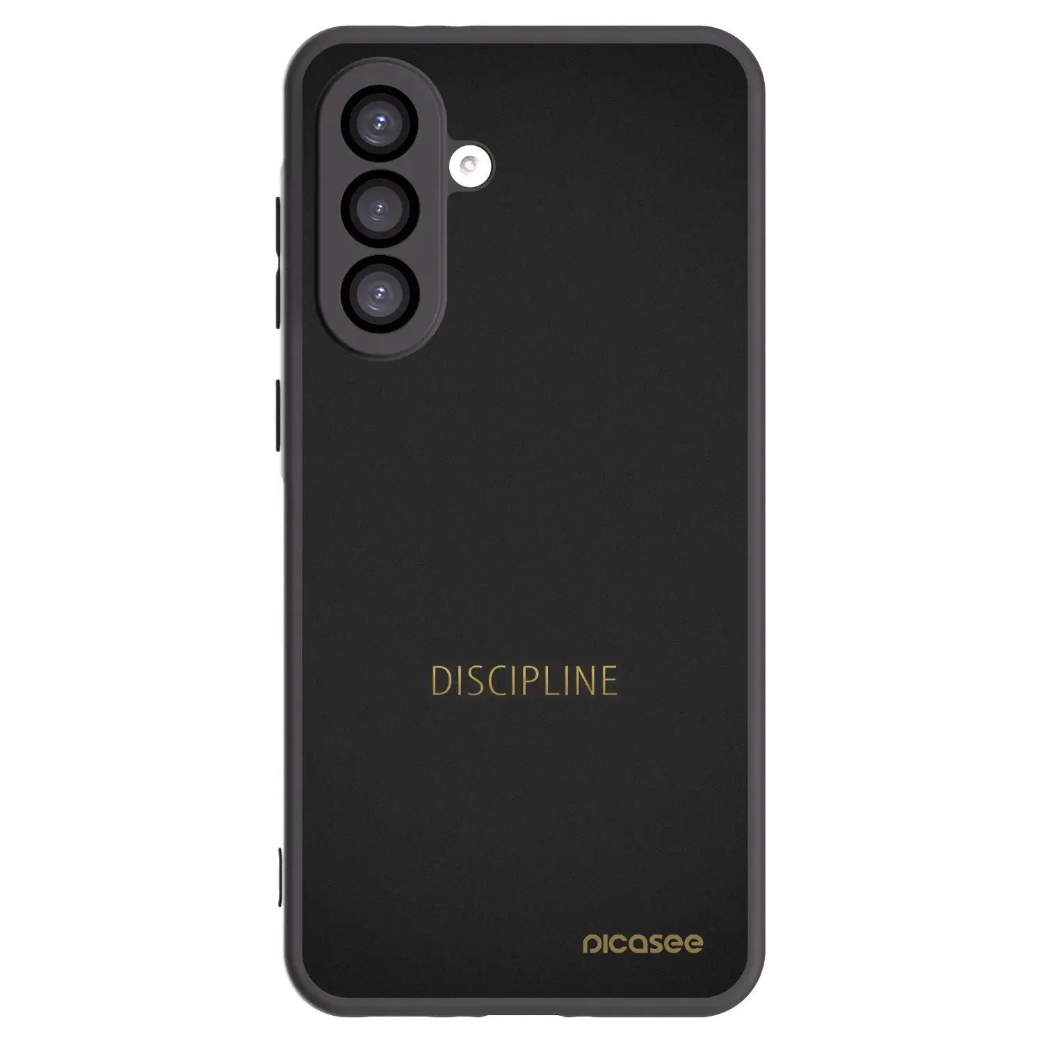 Silikonový černý obal pro Samsung Galaxy A26 5G A266B - Discipline