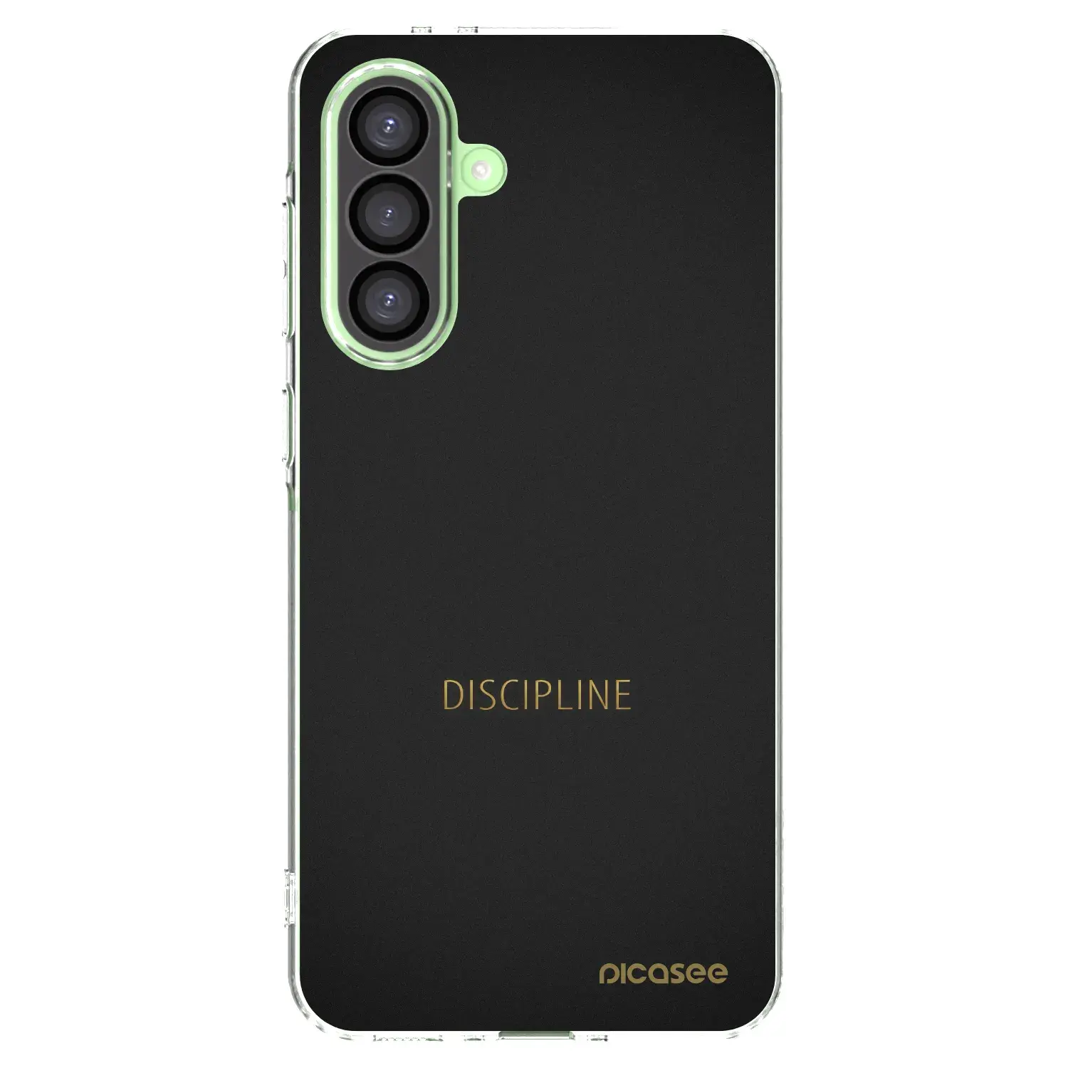 Silikonový průhledný obal pro Samsung Galaxy A26 5G A266B - Discipline