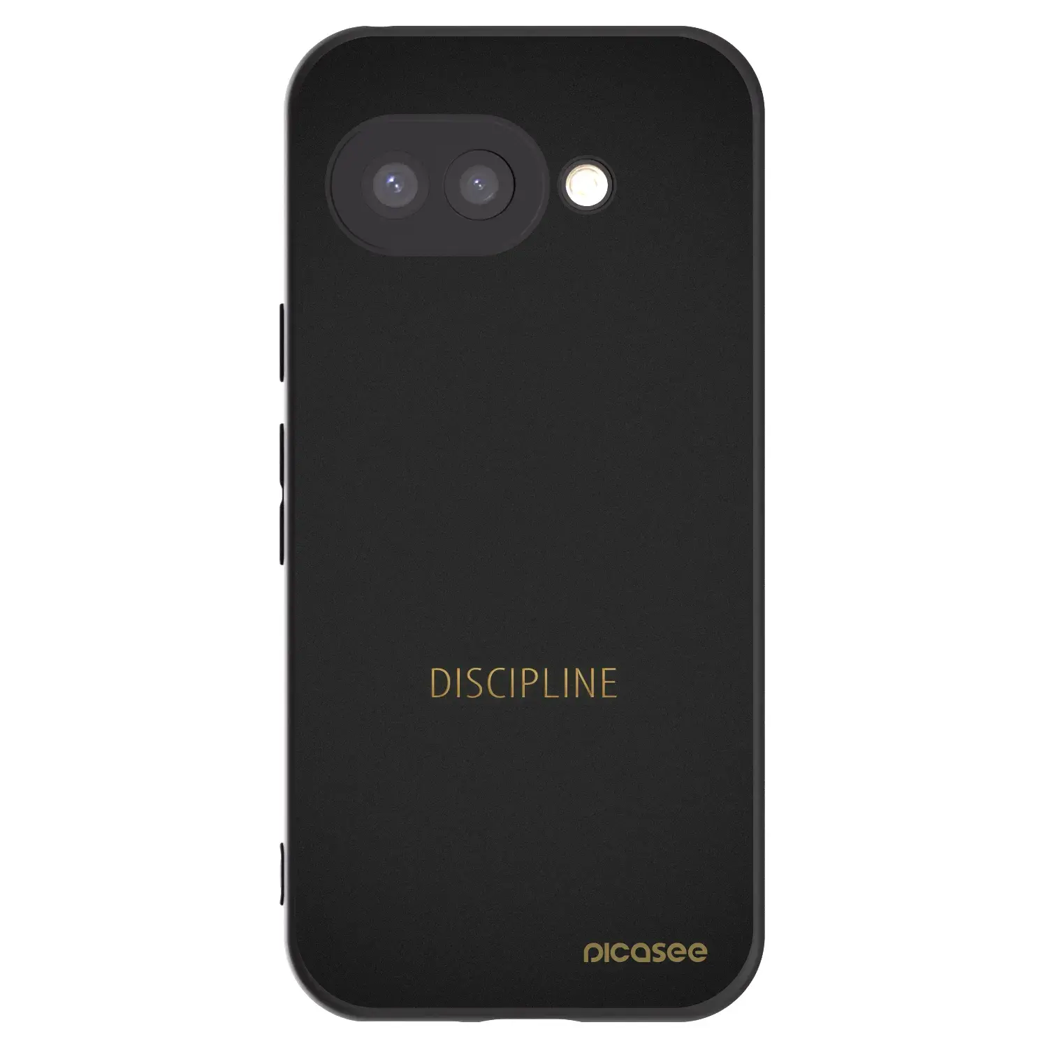 Silikonový černý obal pro Google Pixel 9a - Discipline