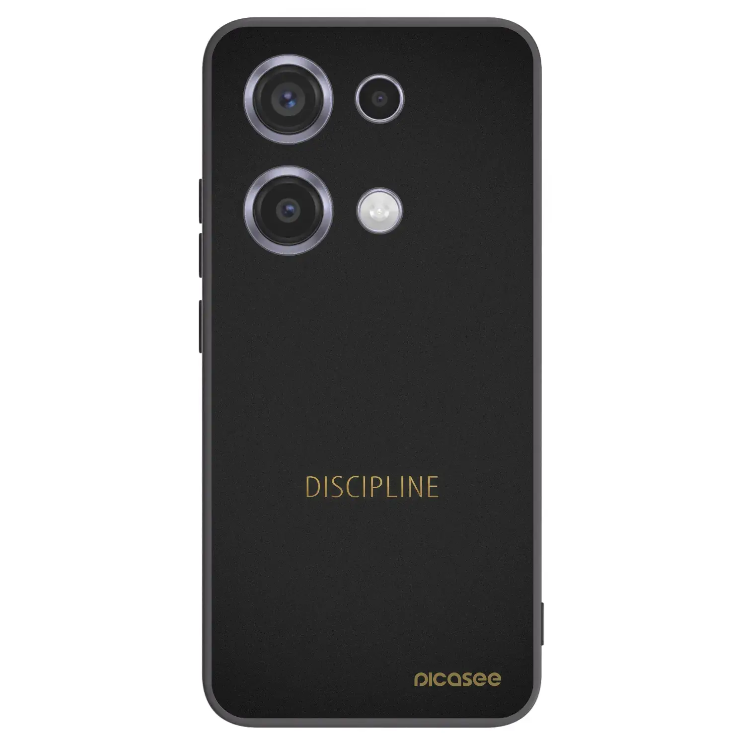 Silikonový černý obal pro Xiaomi Redmi Note 14S - Discipline