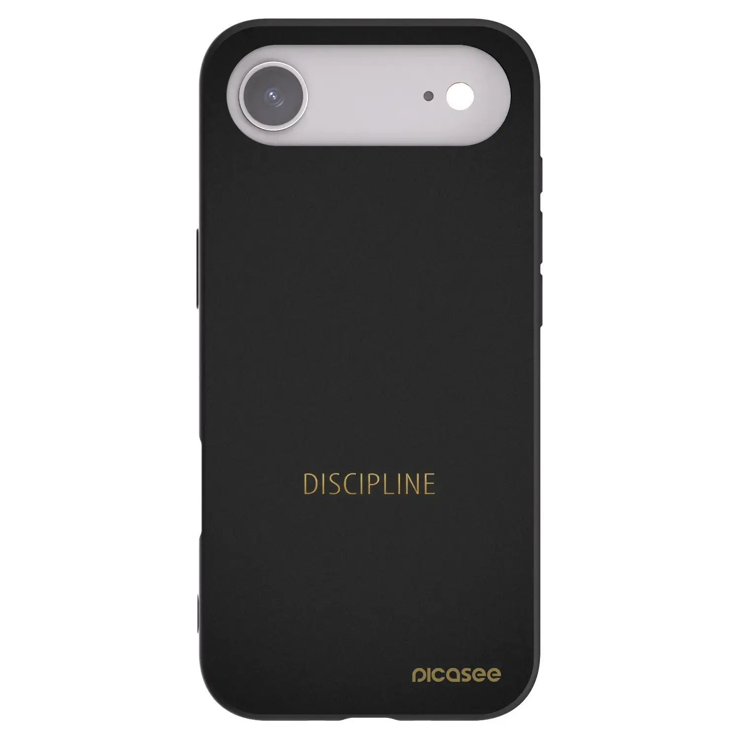 Silikonový černý obal pro Apple iPhone Air - Discipline