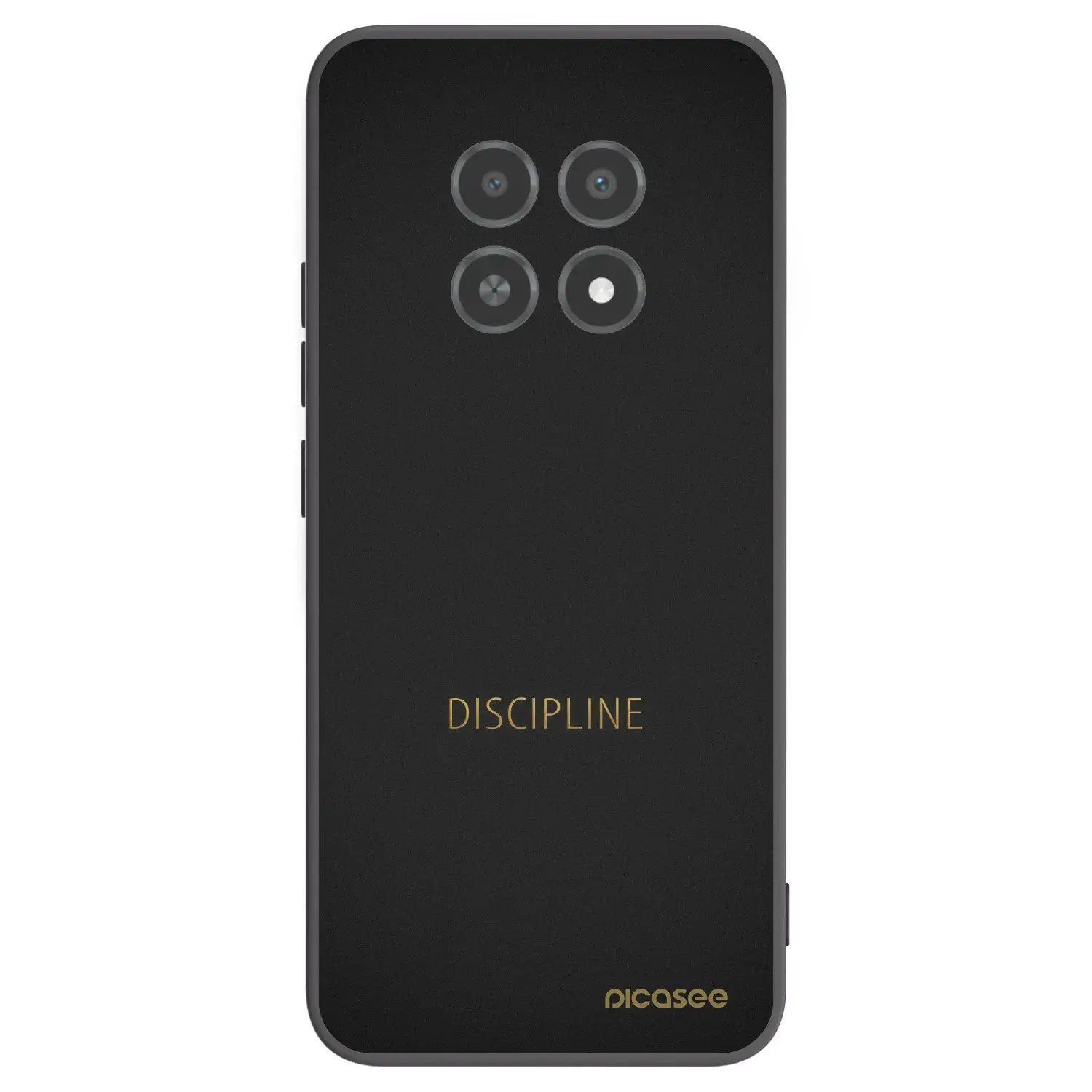 Silikonový černý obal pro Realme 12X - Discipline