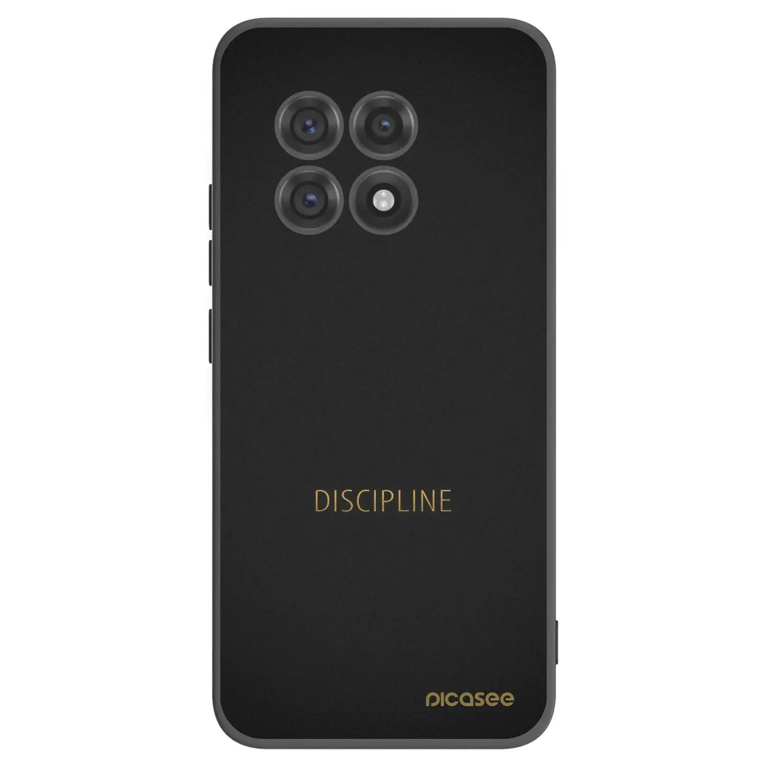 Silikonový černý obal pro OnePlus 13R 5G - Discipline