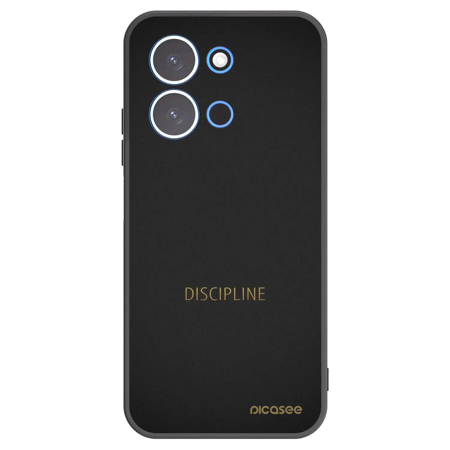Silikonový černý obal pro Xiaomi Redmi 15C 4G - Discipline