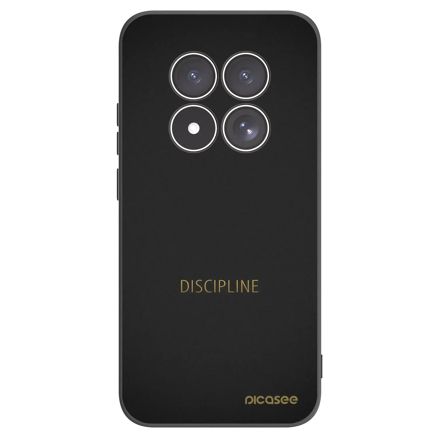 Silikonový černý obal pro Xiaomi Redmi Note 15 Pro 4G - Discipline