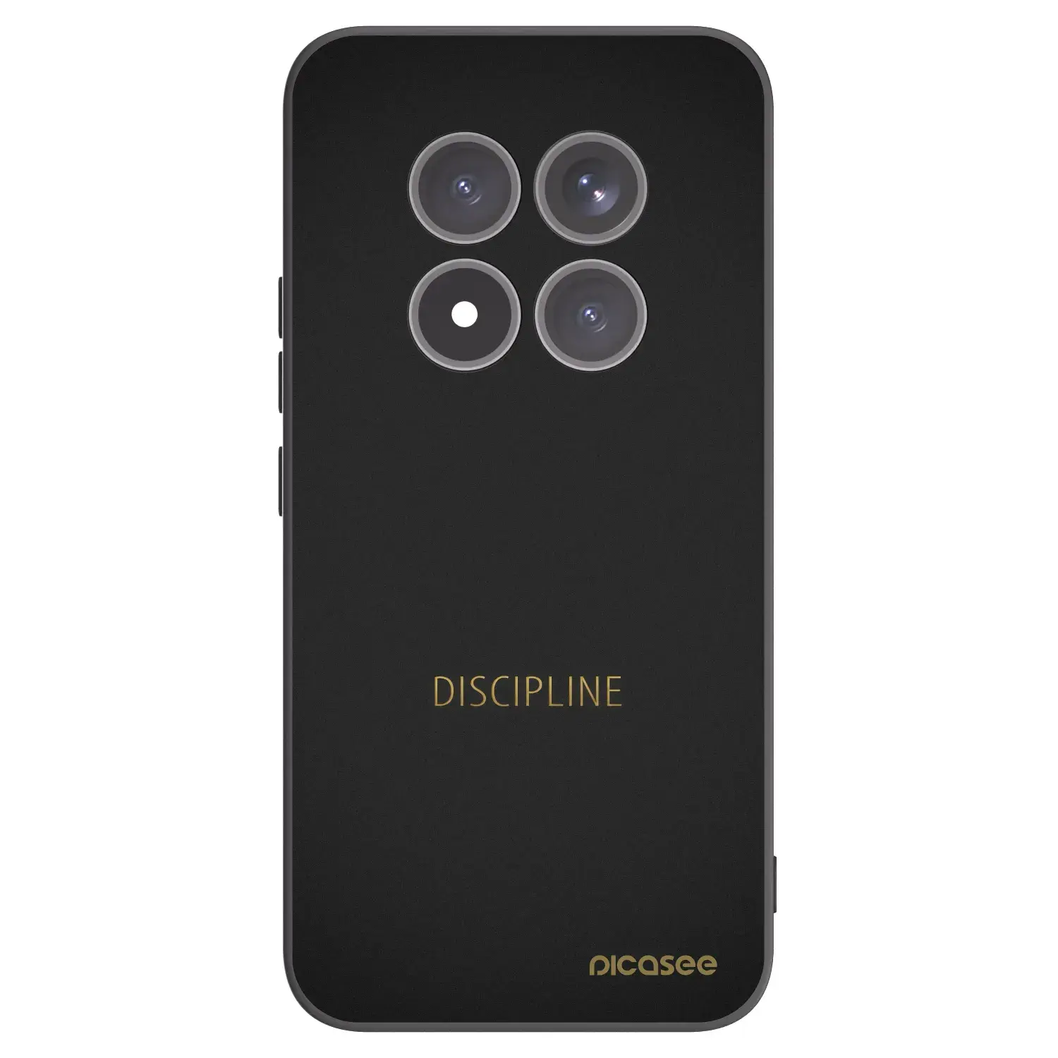 Silikonový černý obal pro Xiaomi Redmi Note 15 Pro+ - Discipline