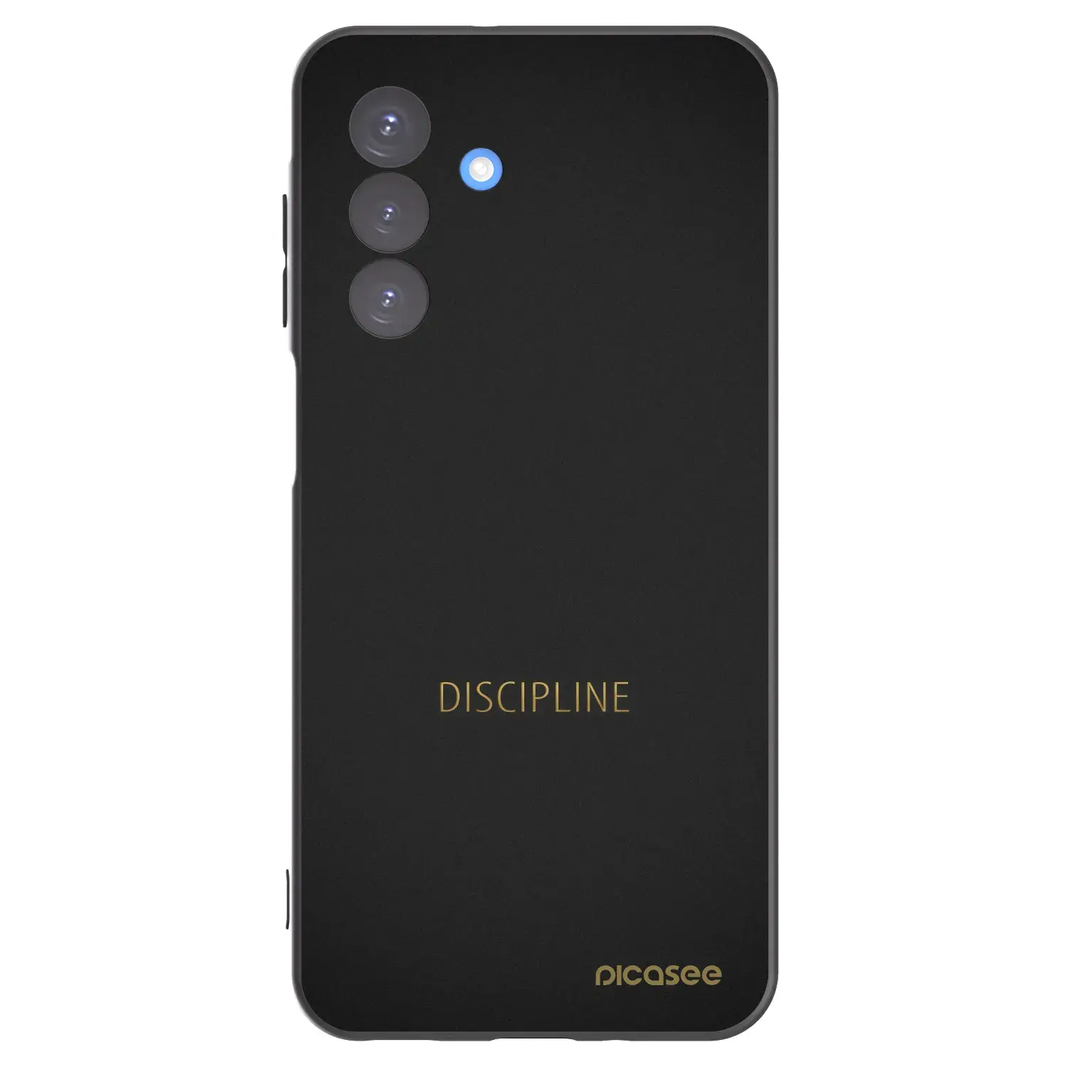 Silikonový černý obal pro Samsung Galaxy A17 5G - Discipline