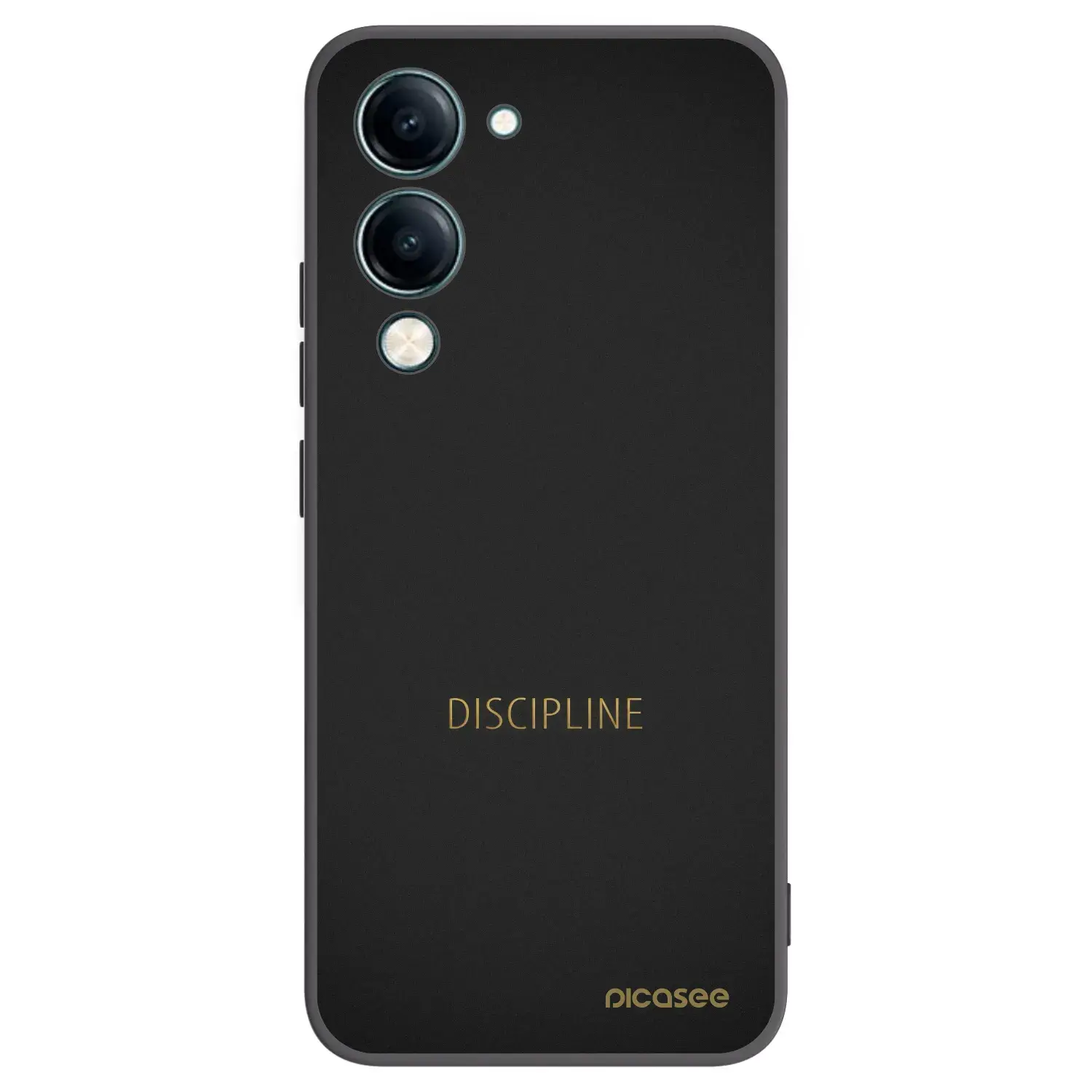Silikonový černý obal pro Vivo Y29s 5G - Discipline
