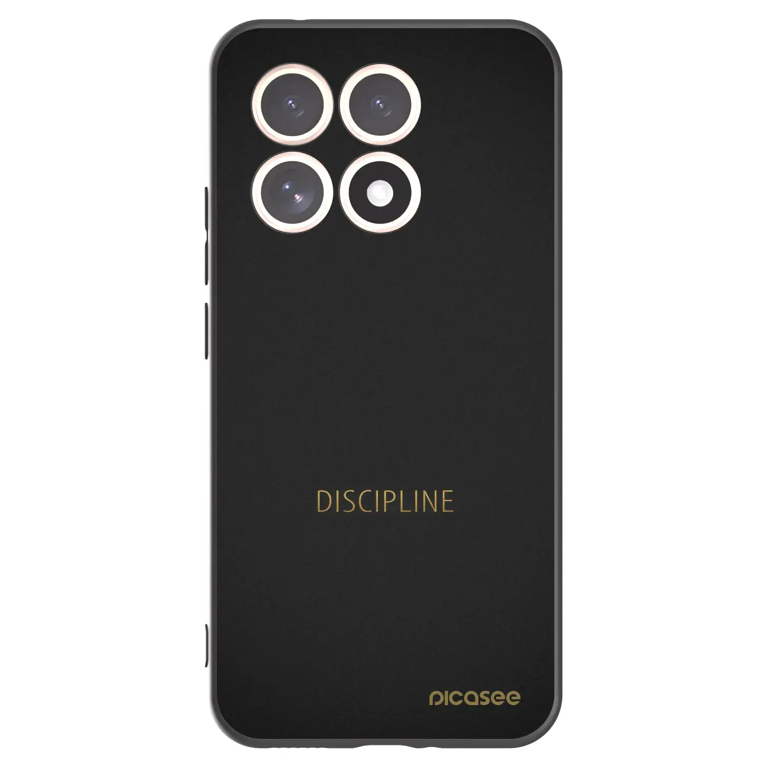 Silikonový černý obal pro Xiaomi 15T - Discipline