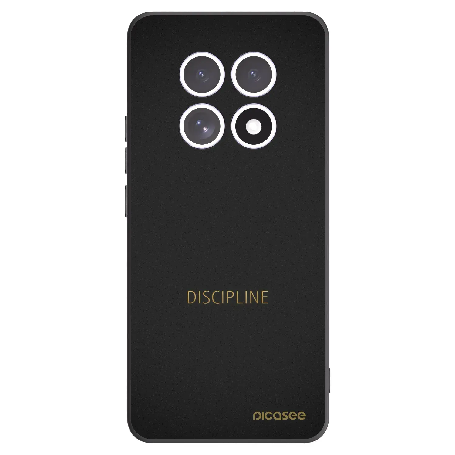 Silikonový černý obal pro Xiaomi Redmi Note 15 4G - Discipline