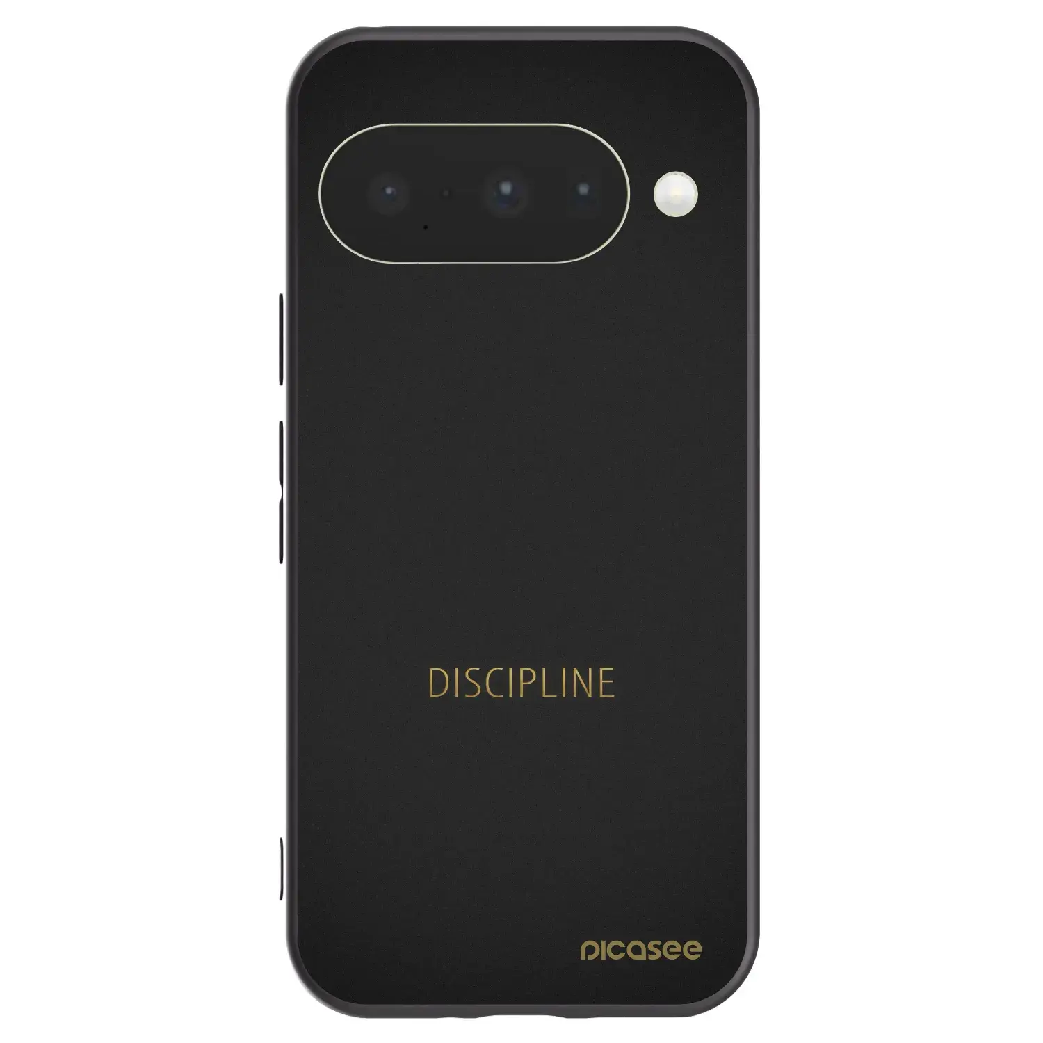 Silikonový černý obal pro Google Pixel 10 - Discipline
