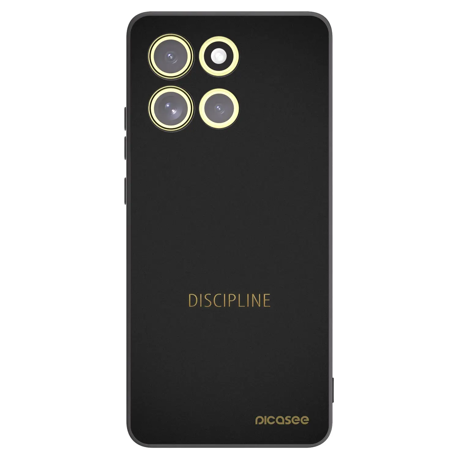 Silikonový černý obal pro Motorola Moto G86 Power 5G - Discipline