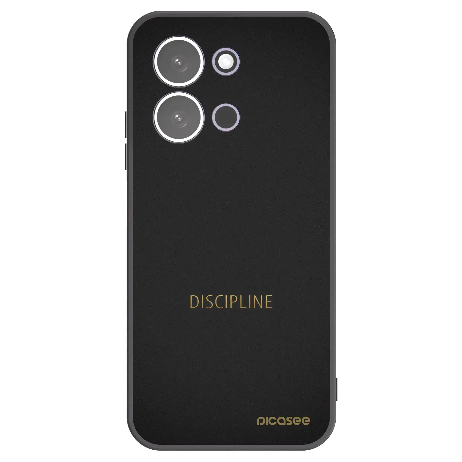 Silikonový černý obal pro Xiaomi Redmi 15C 5G - Discipline