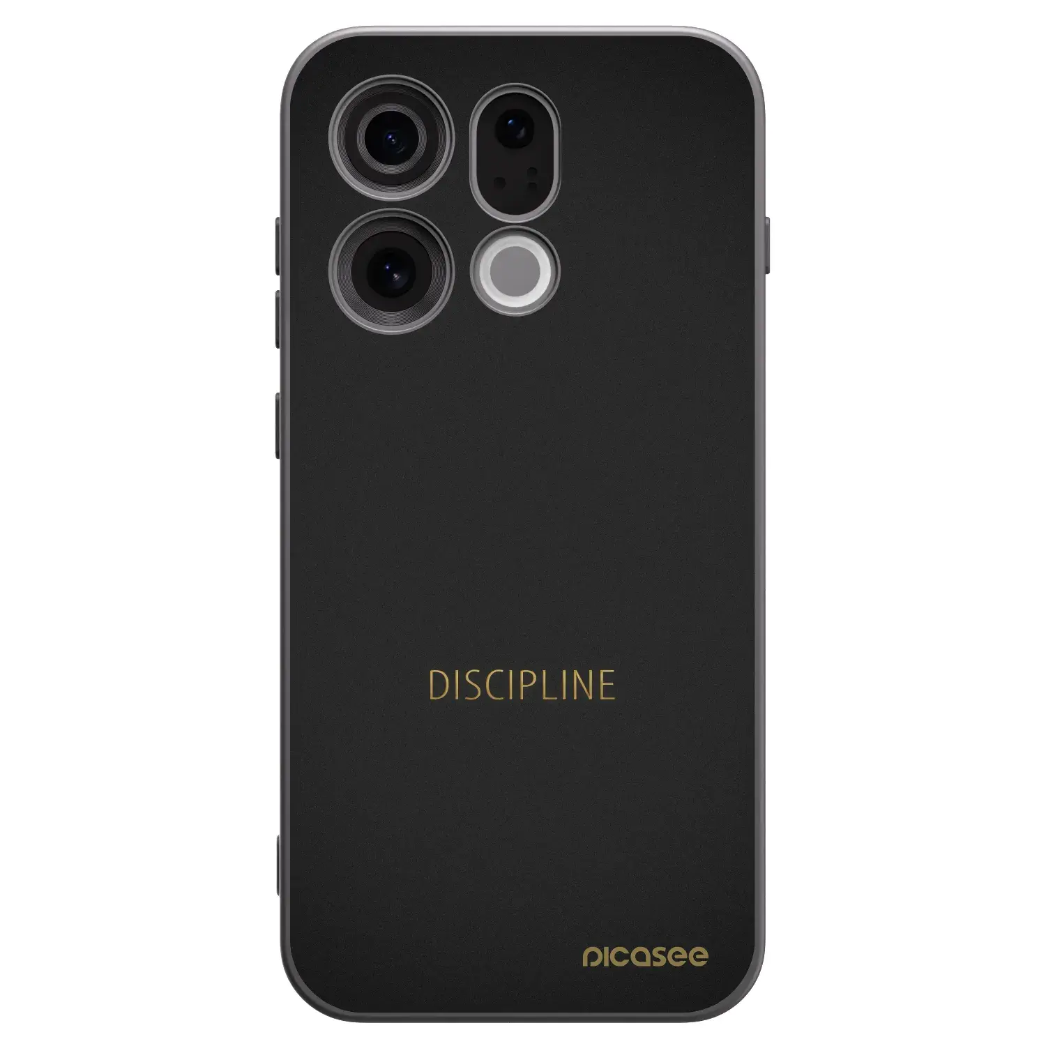 Silikonový černý obal pro OPPO Find X9 - Discipline