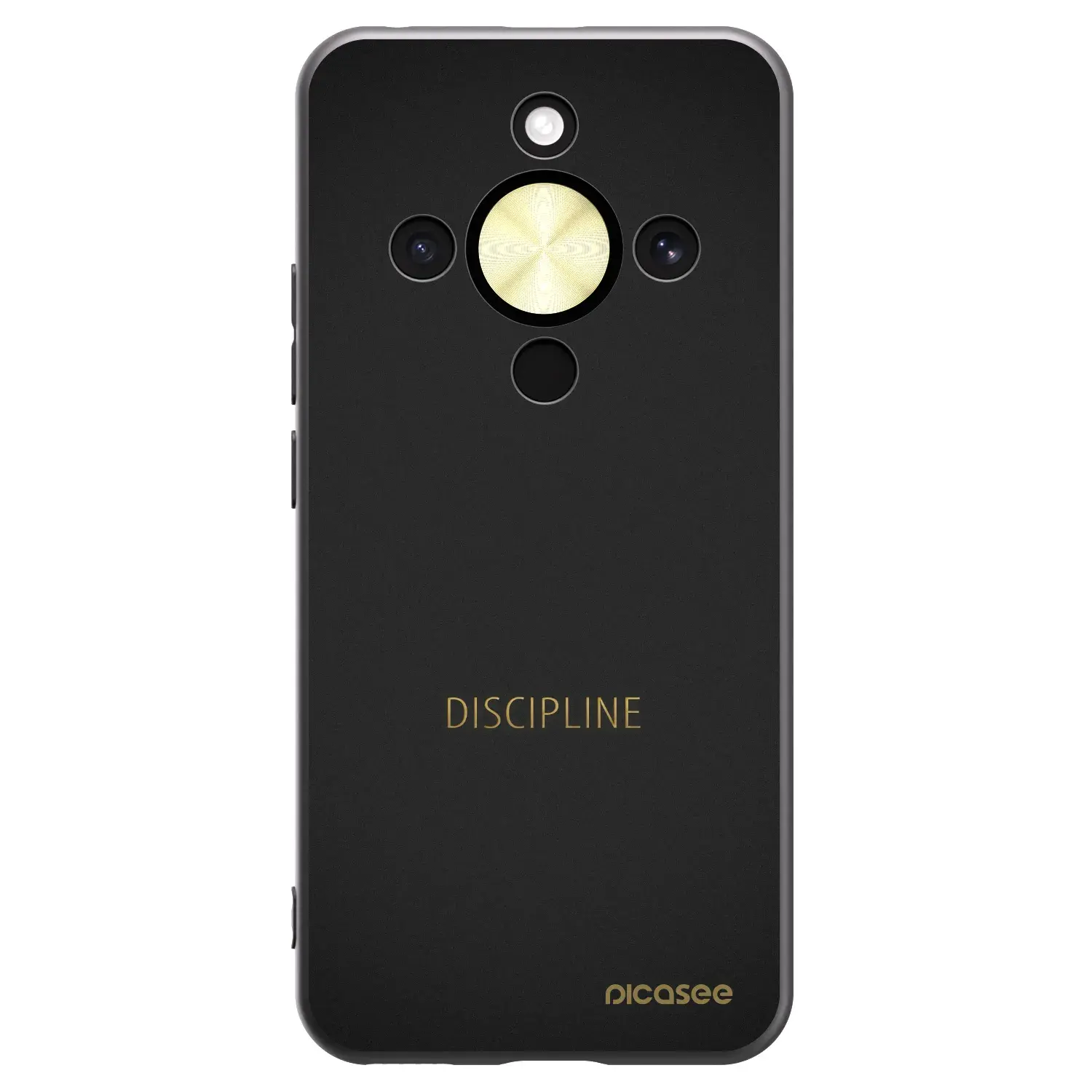 Silikonový černý obal pro Honor Magic8 Lite 5G - Discipline