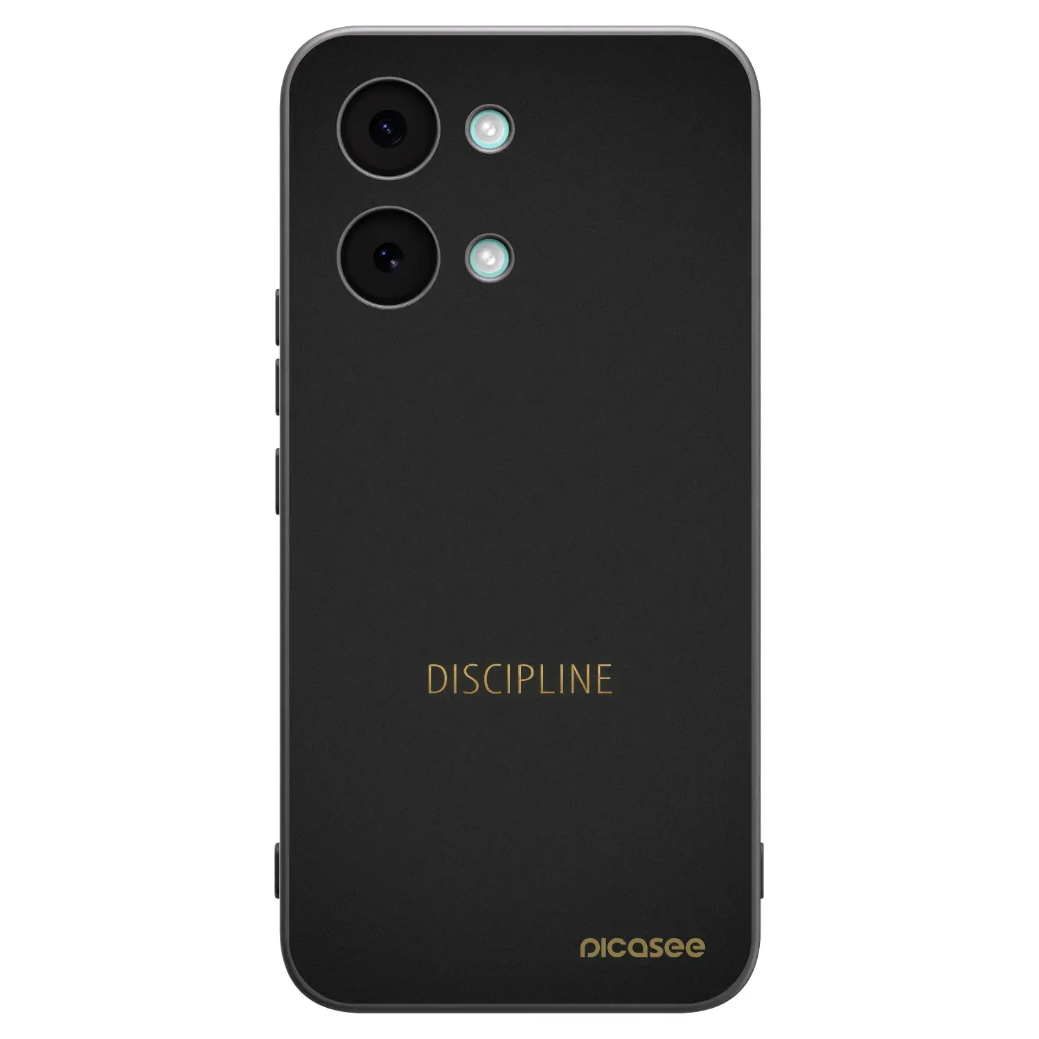 Silikonový černý obal pro Xiaomi Poco X8 Pro Max - Discipline
