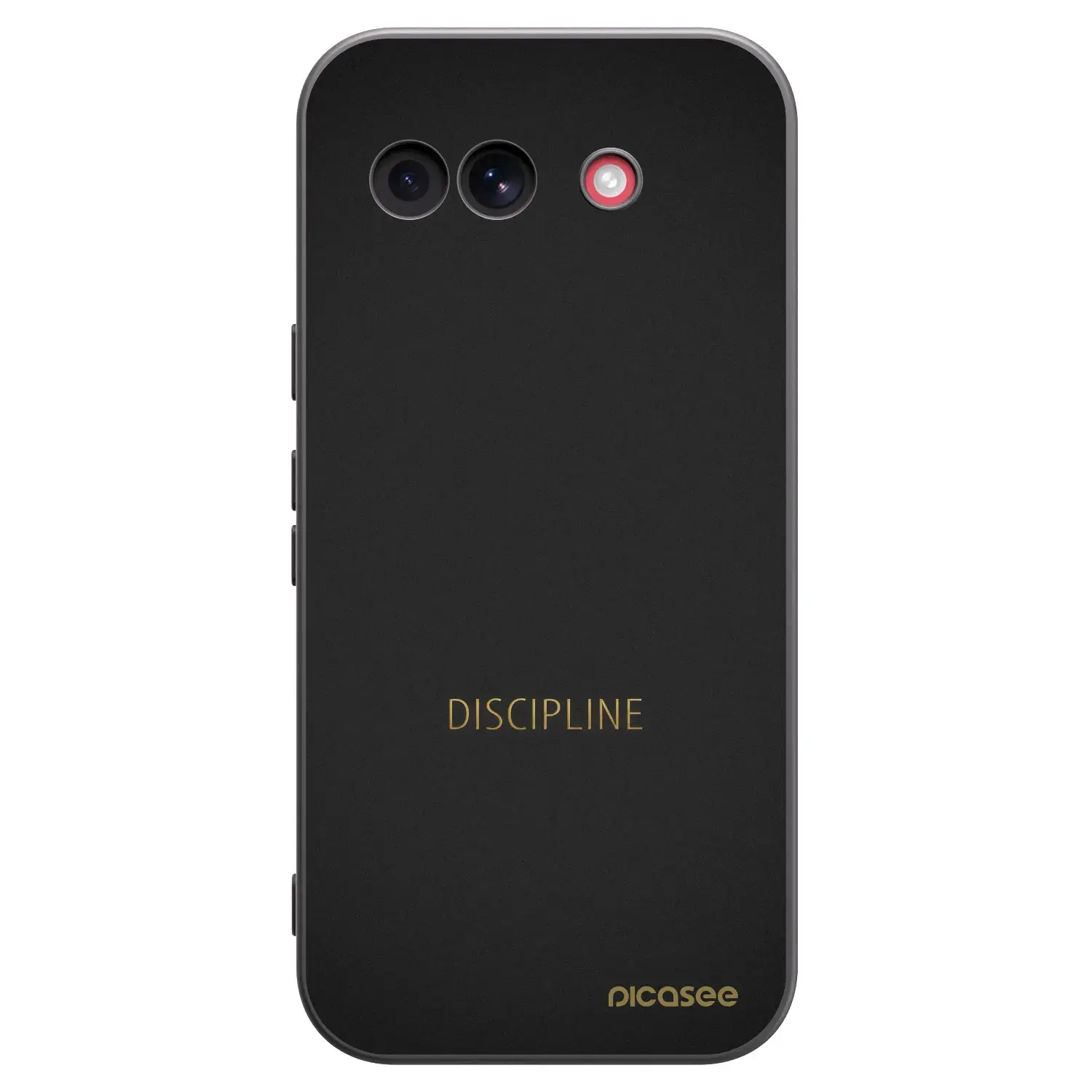 Silikonový černý obal pro Google Pixel 10a - Discipline
