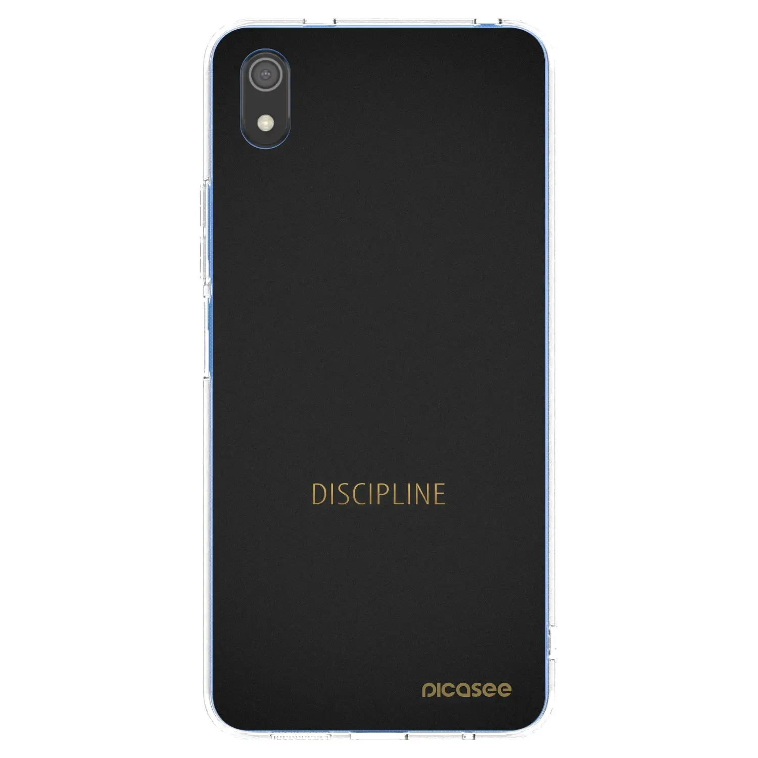 Silikonový průhledný obal pro Xiaomi Redmi 7A - Discipline