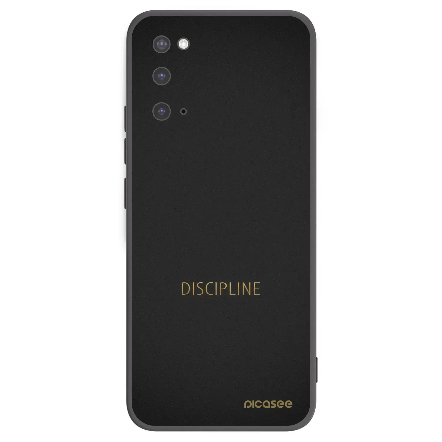 Silikonový černý obal pro Samsung Galaxy S20 G980F - Discipline