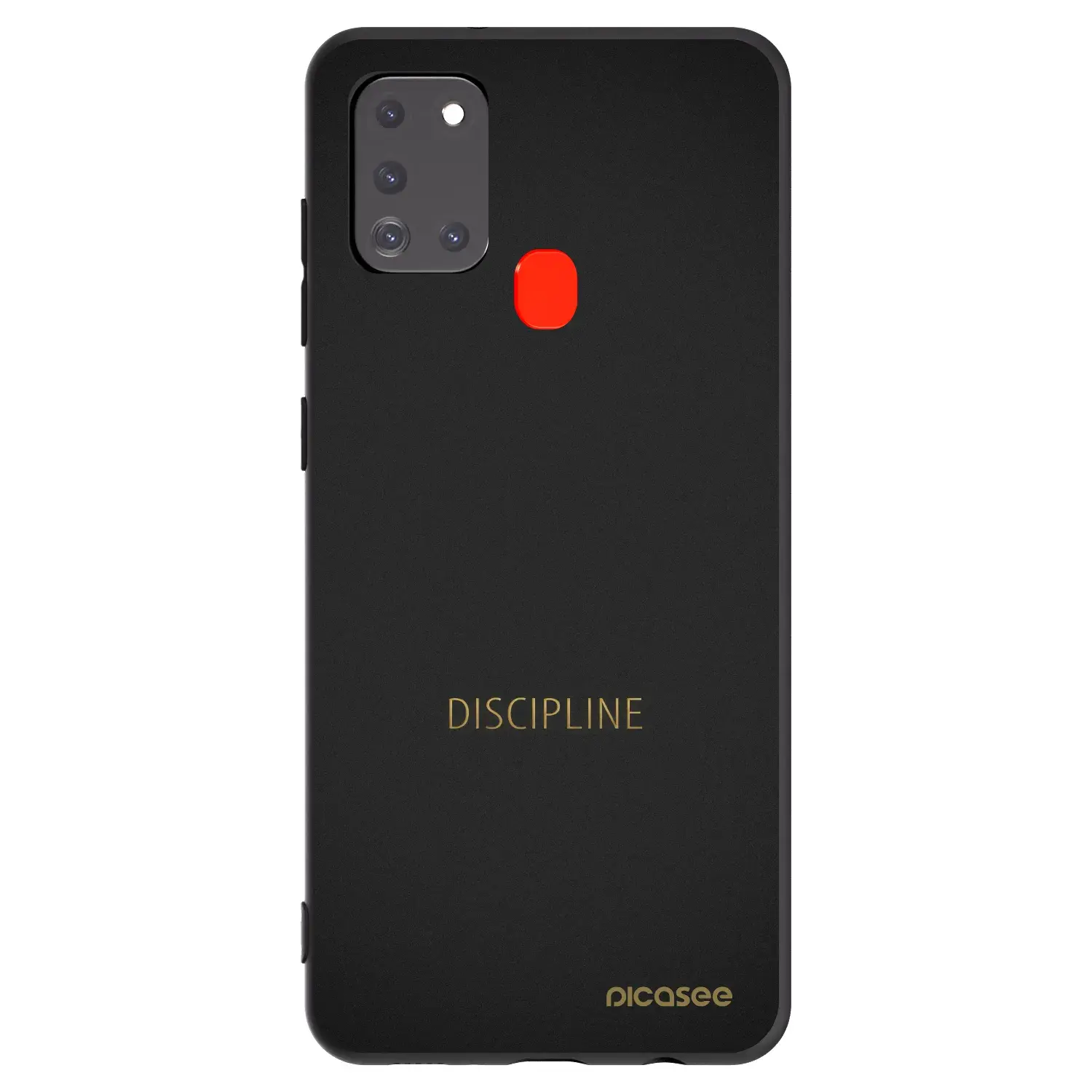 Silikonový černý obal pro Samsung Galaxy A21s - Discipline
