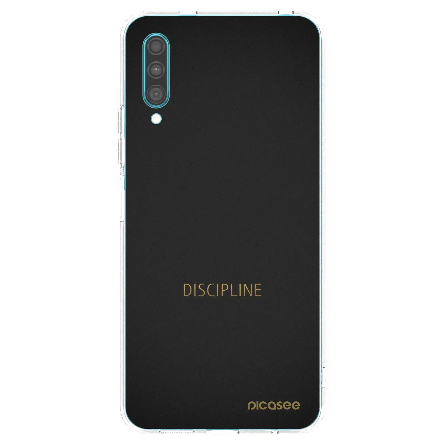 Silikonový průhledný obal pro Samsung Galaxy A30s A307F - Discipline