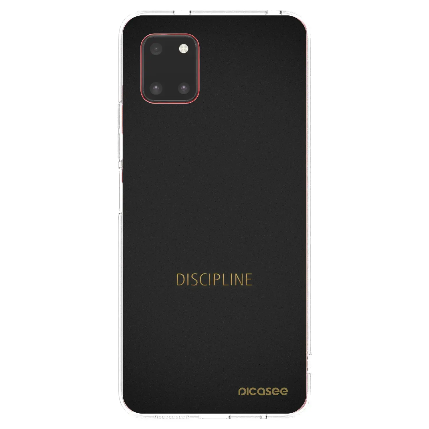 Silikonový průhledný obal pro Samsung Galaxy Note 10 Lite N770F - Discipline