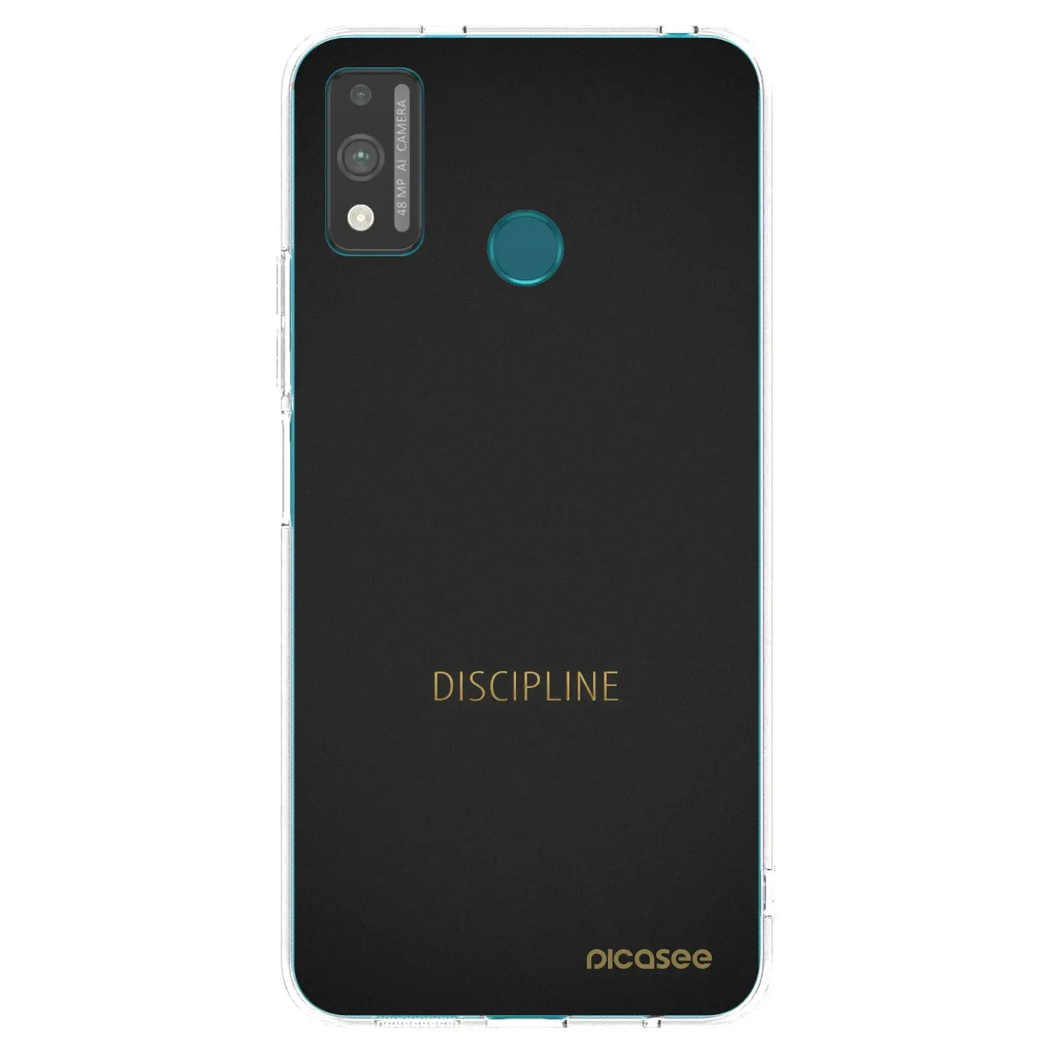 Silikonový průhledný obal pro Honor 9X Lite - Discipline