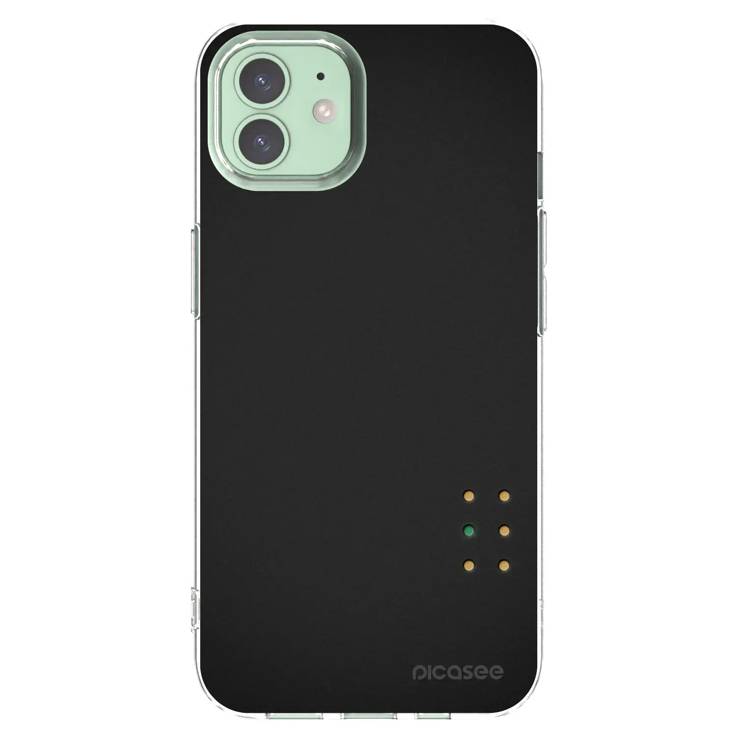 Silikonový průhledný obal pro Apple iPhone 12 - Pulse