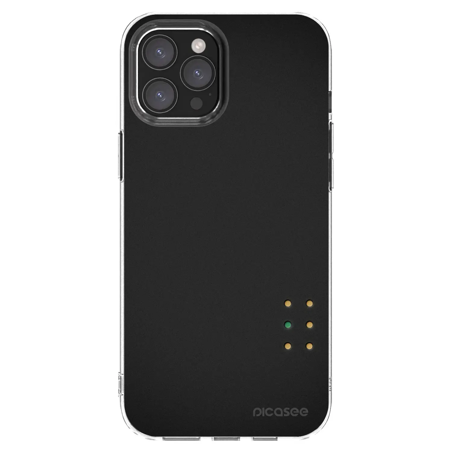 Silikonový průhledný obal pro Apple iPhone 12 Pro Max - Pulse