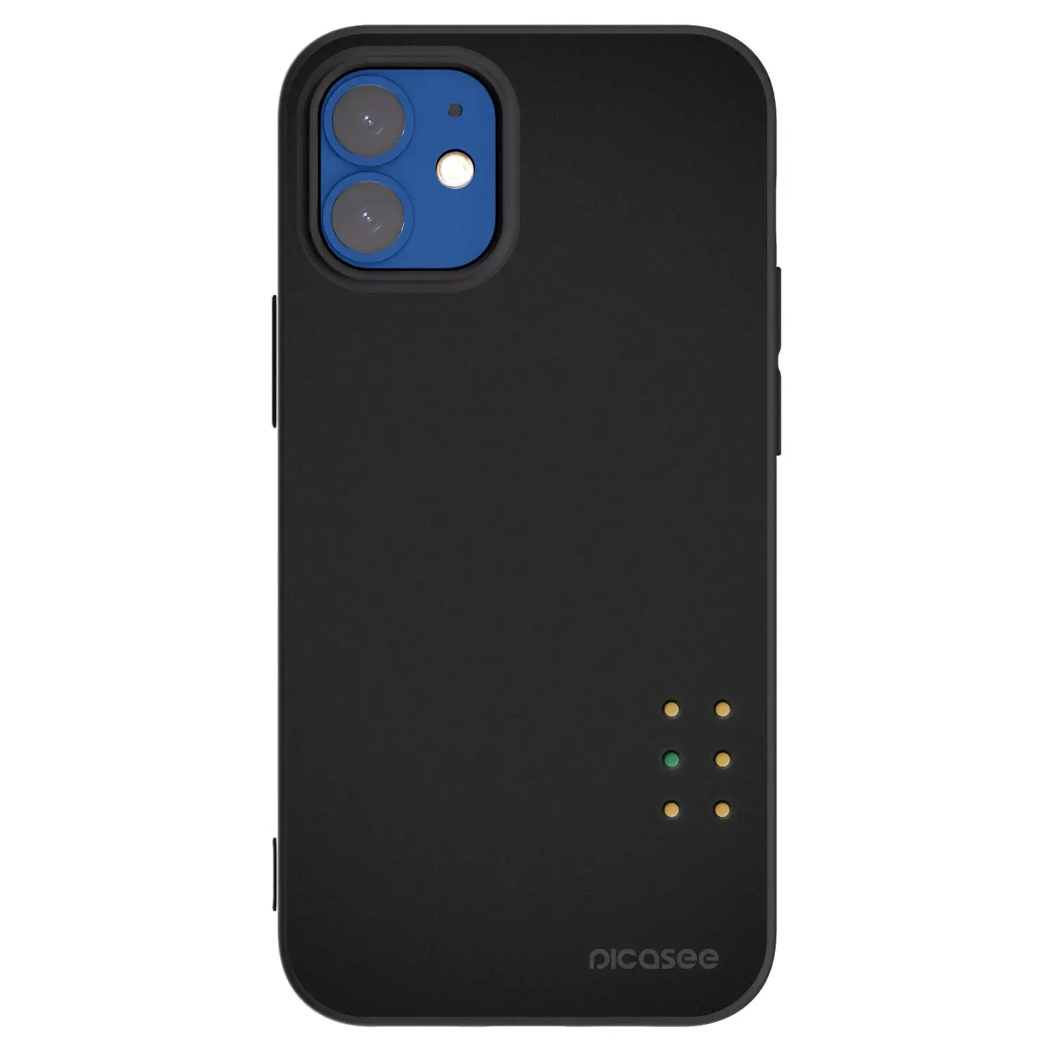 Silikonový černý obal pro Apple iPhone 12 mini - Pulse