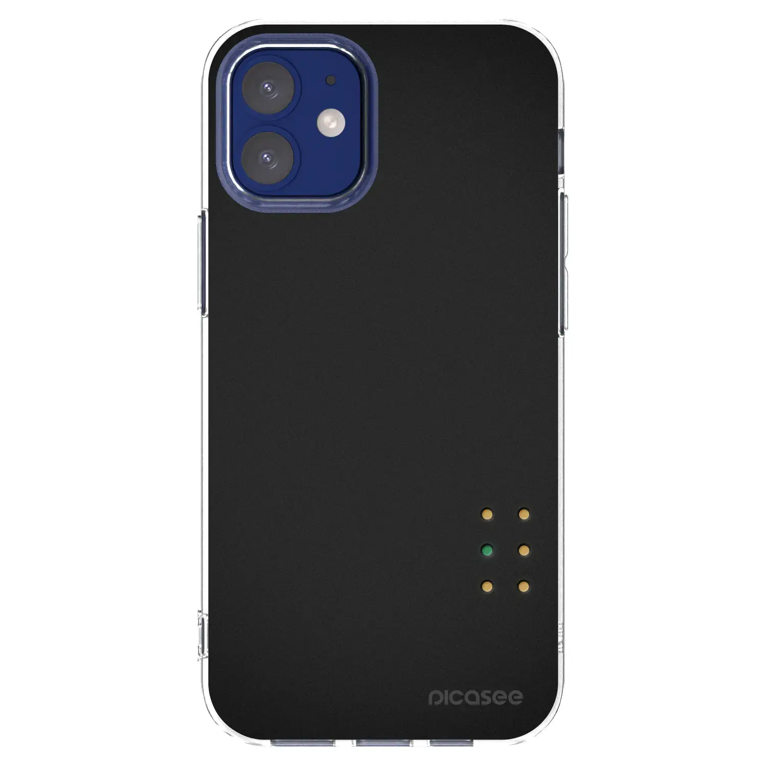 Silikonový průhledný obal pro Apple iPhone 12 mini - Pulse