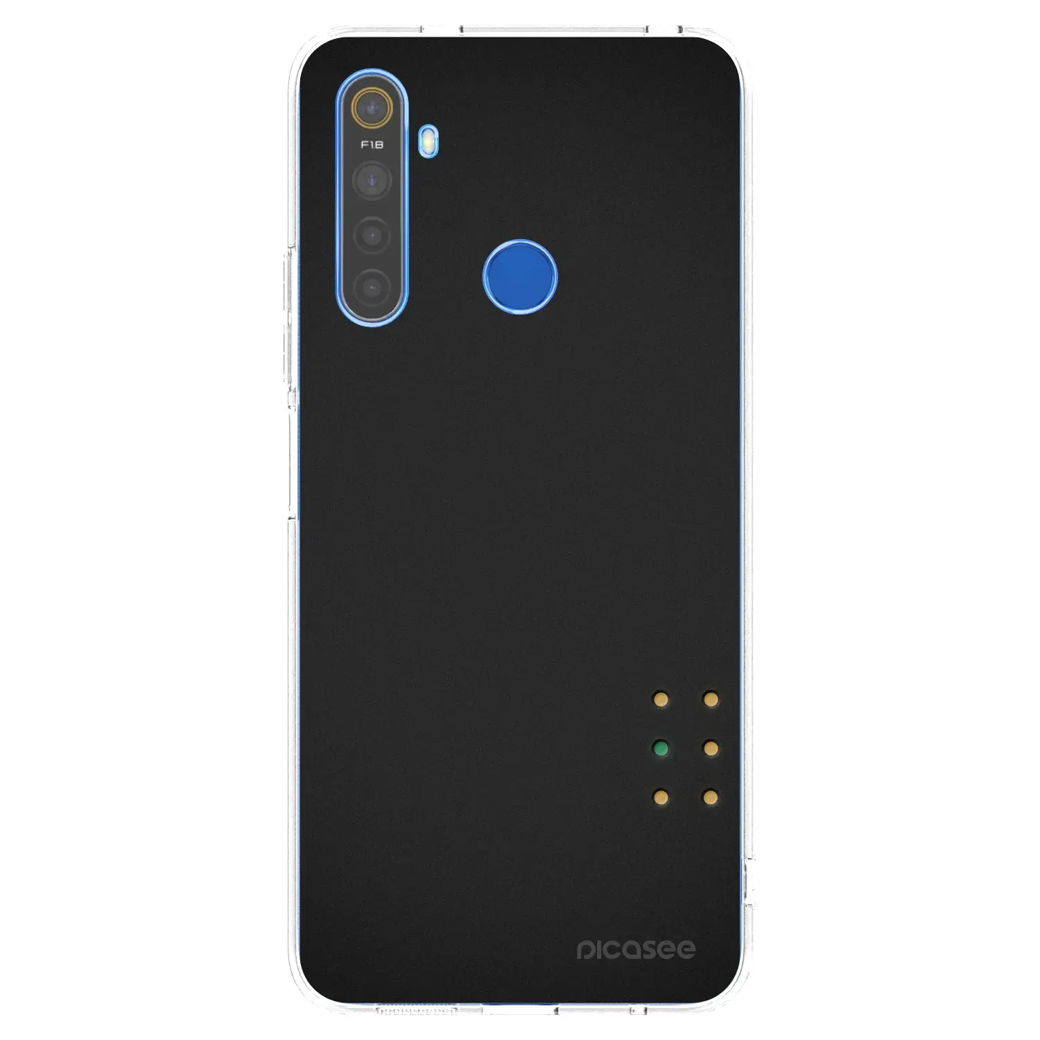 Silikonový průhledný obal pro Realme 5 - Pulse