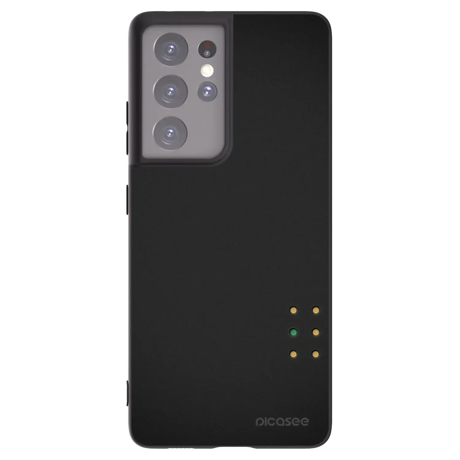 Silikonový černý obal pro Samsung Galaxy S21 Ultra 5G G998B - Pulse