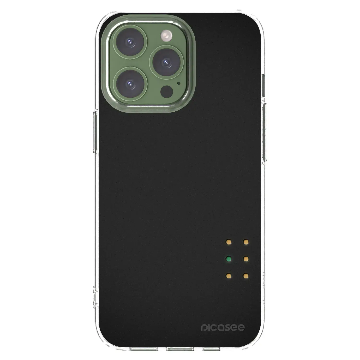 Silikonový průhledný obal pro Apple iPhone 13 Pro - Pulse