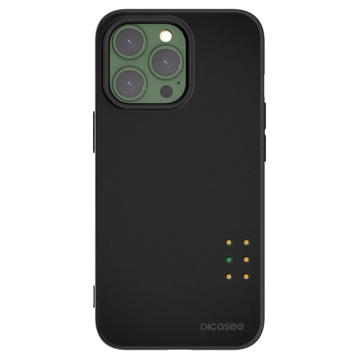 Silikonový černý obal pro Apple iPhone 13 Pro - Pulse